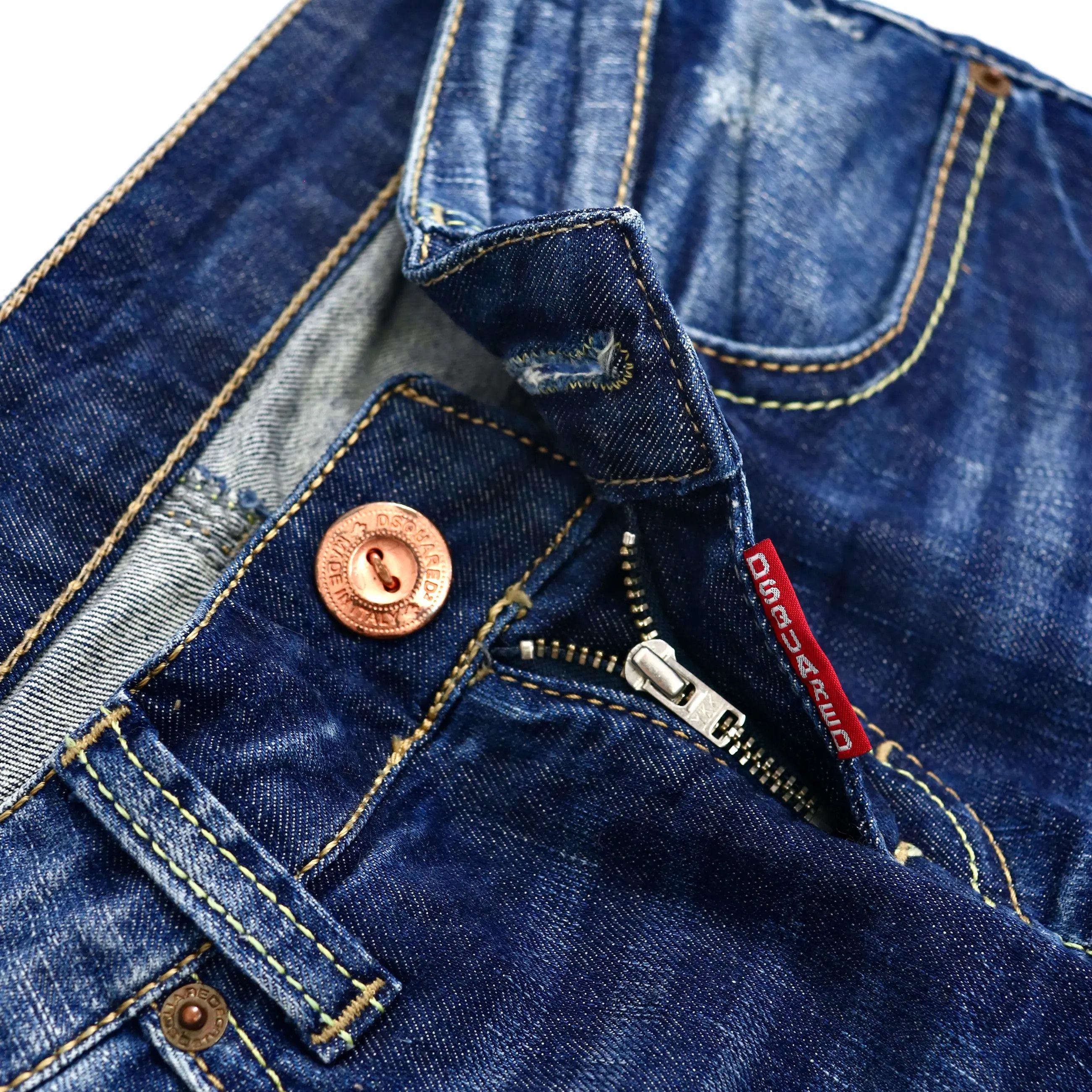 Dsquared2 Vintage Dsquared Skinny Distressed Denim Jeans Size 26" / US 2 / IT 38 - 4 Thumbnail
