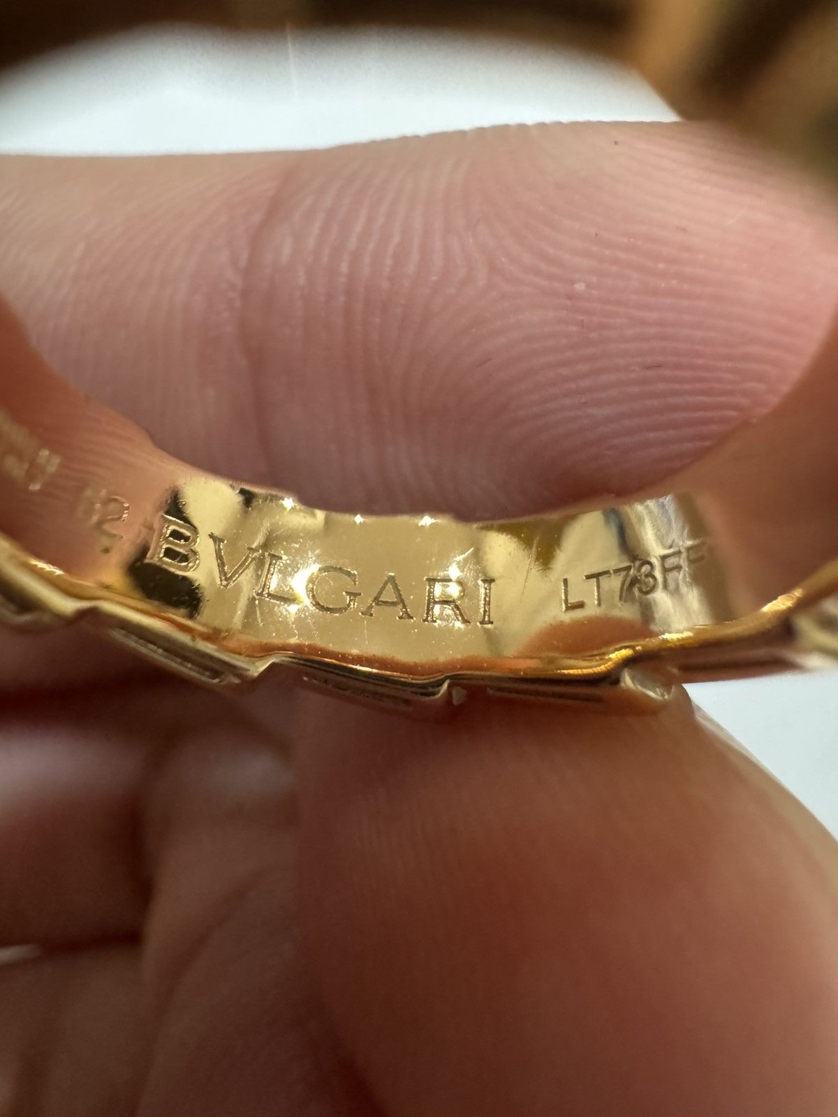 Bvlgari Serpenti Viper 18 kt rose gold ring Size ONE SIZE - 3 Thumbnail