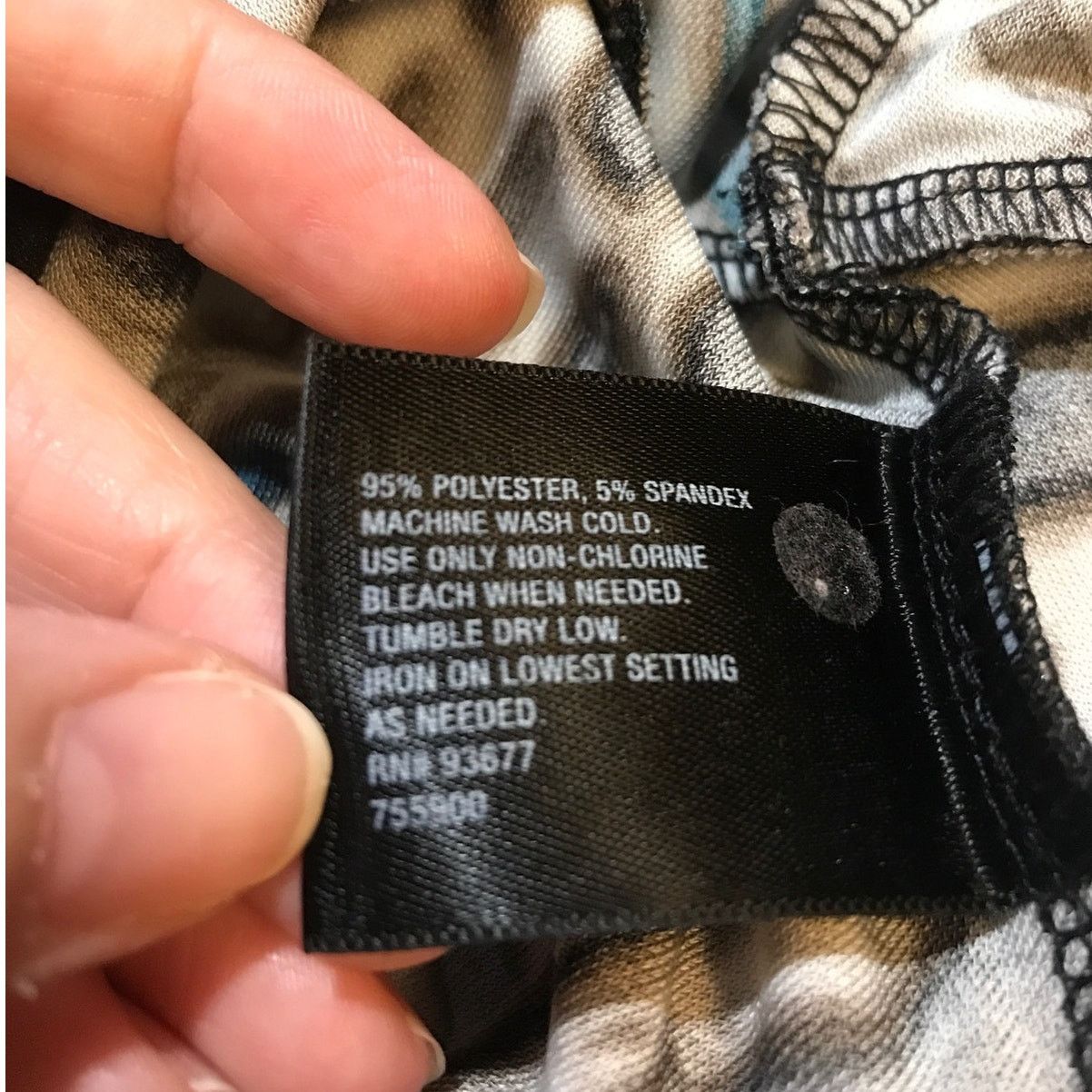 Other East 5th Zebra Stretch Turtleneck Short Sleeve Blouse XL Size XL / US 12-14 / IT 48-50 - 4 Thumbnail