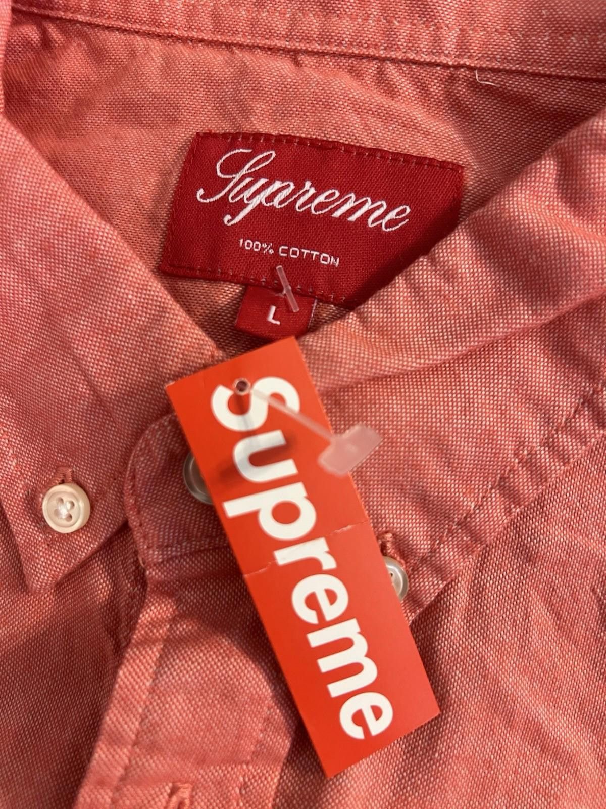 Supreme SS13 SUPREME OXFORD SHIRT CORAL LARGE 2013 Size US L / EU 52-54 / 3 - 9 Thumbnail