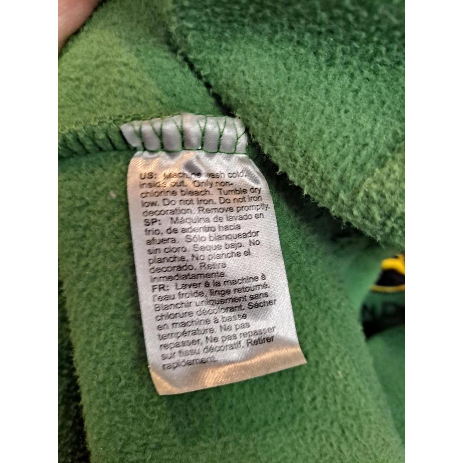 John Deere John Deere‎ 1/4 Zip Green Fleece Size XXL Size US XXL / EU 58 / 5 - 6 Thumbnail
