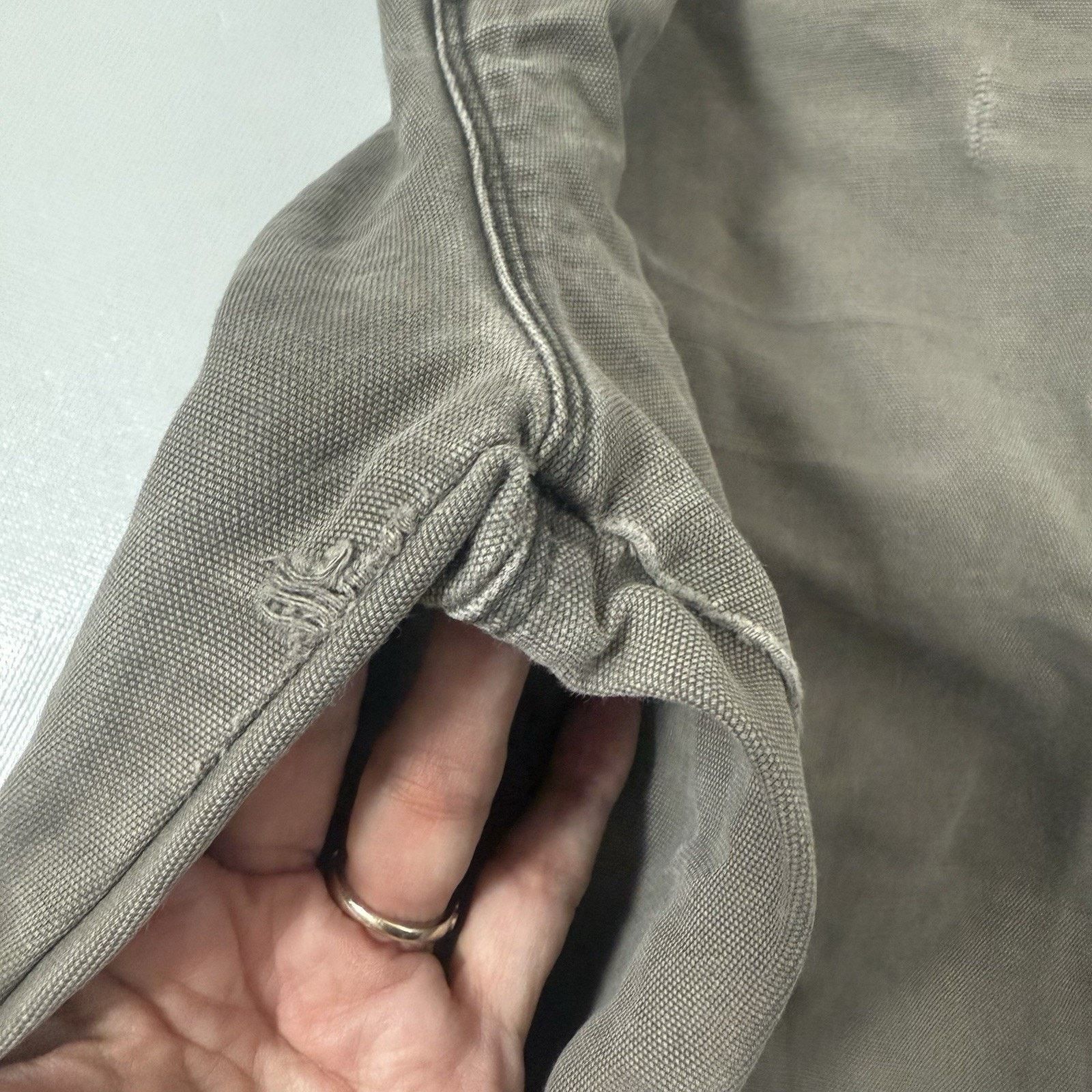 Eddie Bauer Eddie Bauer Relaxed Fit Canvas Pants Outdoor Workwear Hiking Size US 34 / EU 50 - 9 Thumbnail
