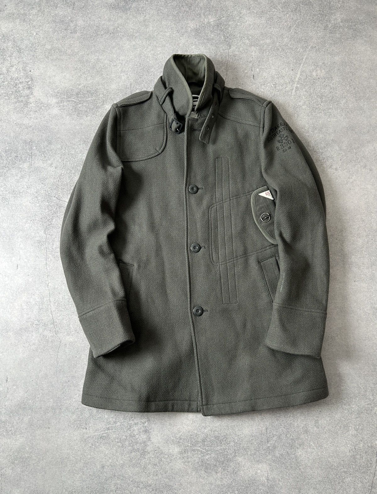 G-Star G-Star Raw decoy wool garber trench mens coat size M Size US M / EU 48-50 / 2 - 1 Thumbnail