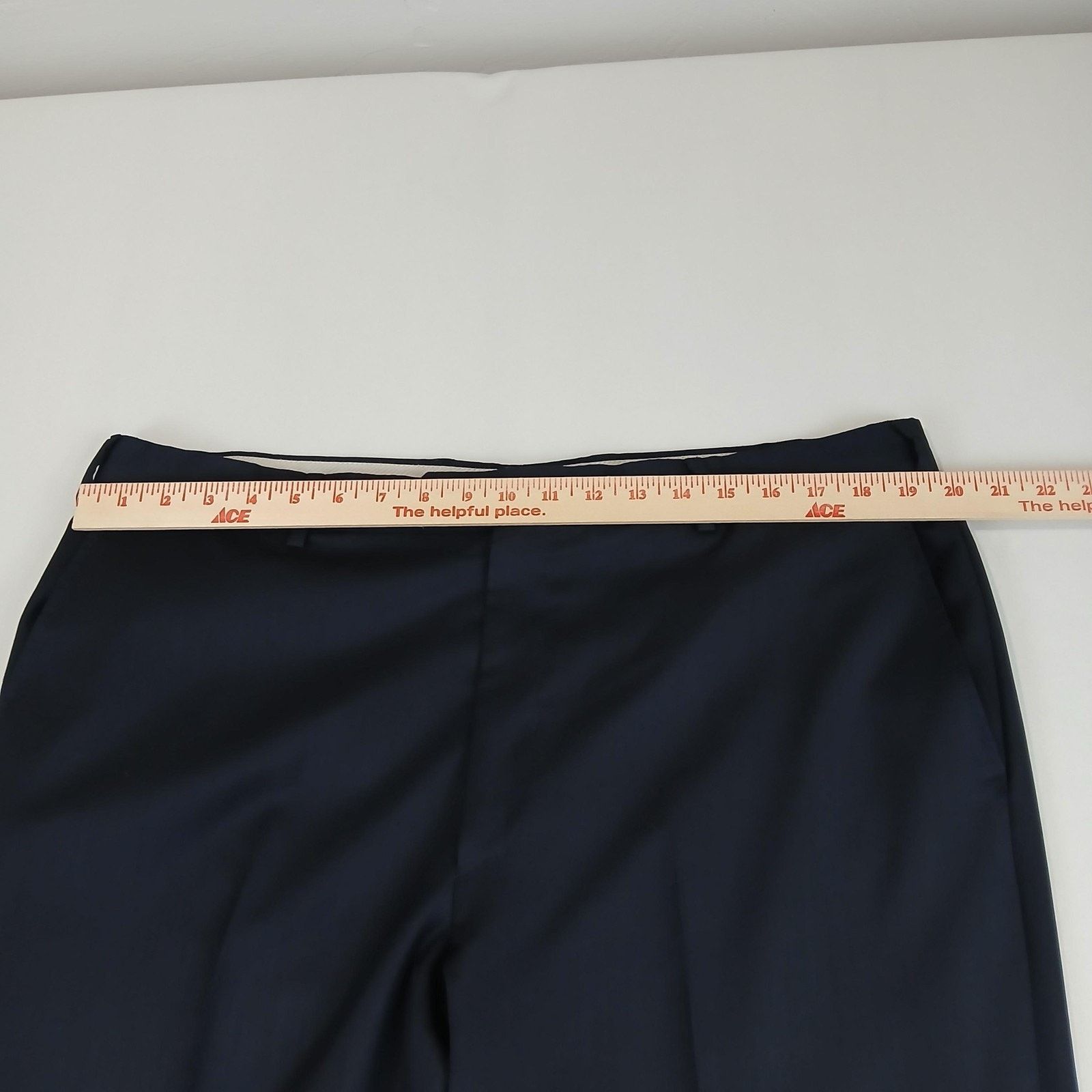 Ermenegildo Zegna Ermenegildo Zegna Cloth Suit Mens 46 Long 38x32 Navy Blue Size 46L - 21 Thumbnail