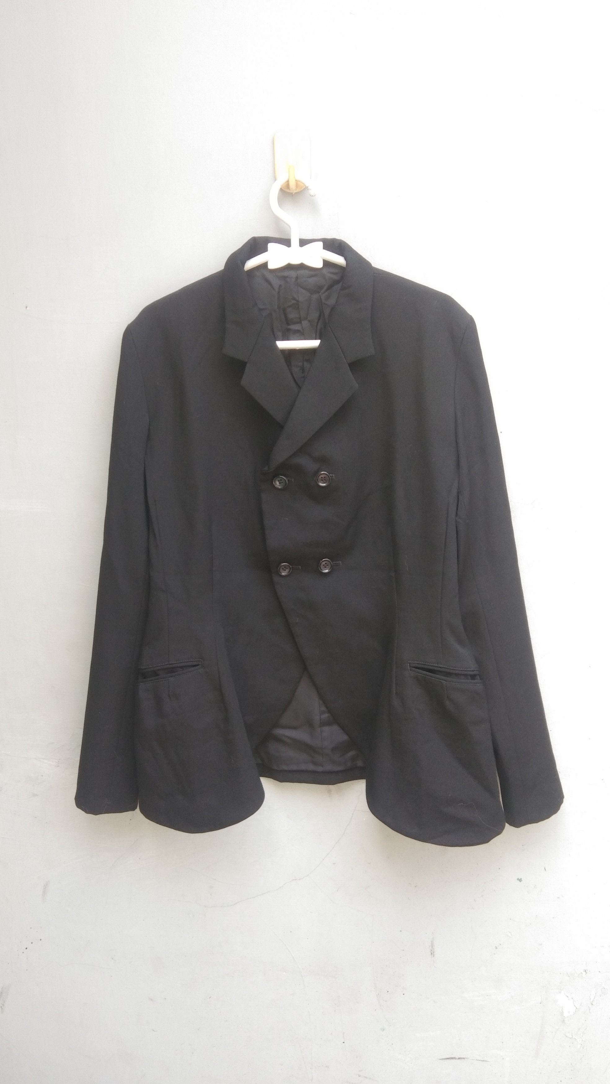 Y's Y's yohji yamamoto black blazer jacket Size M / US 6-8 / IT 42-44 - 1 Thumbnail