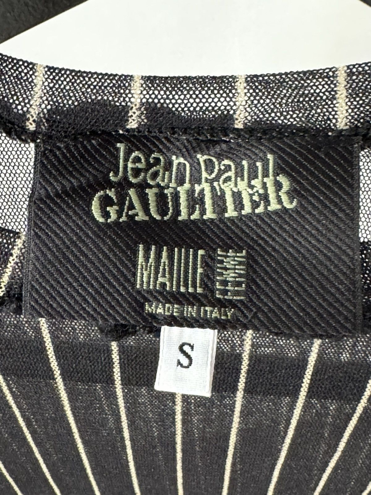 Jean Paul Gaultier Jean Paul Gaultier Maille striped mesh top Size S / US 4 / IT 40 - 7 Thumbnail