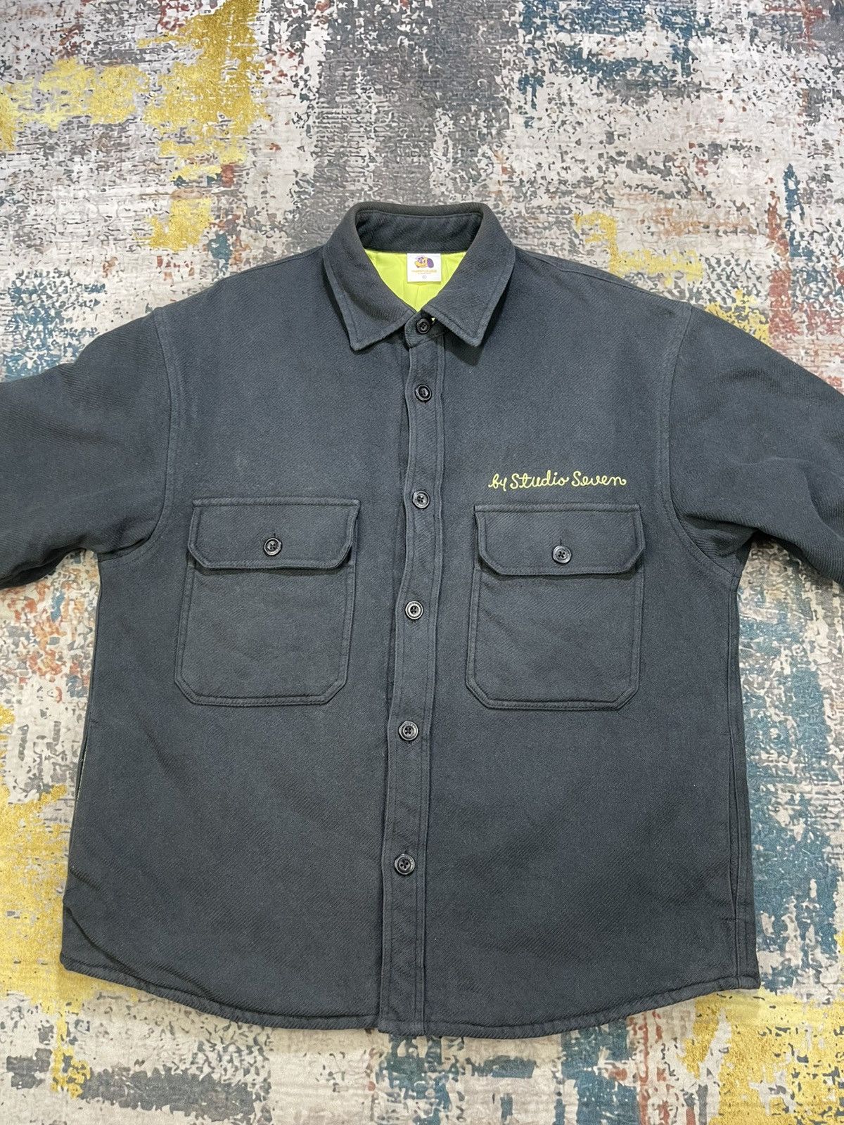 Studio Seven Vtg Honest College By Studio Seven Shirt Jacket Size US L / EU 52-54 / 3 - 8 Thumbnail