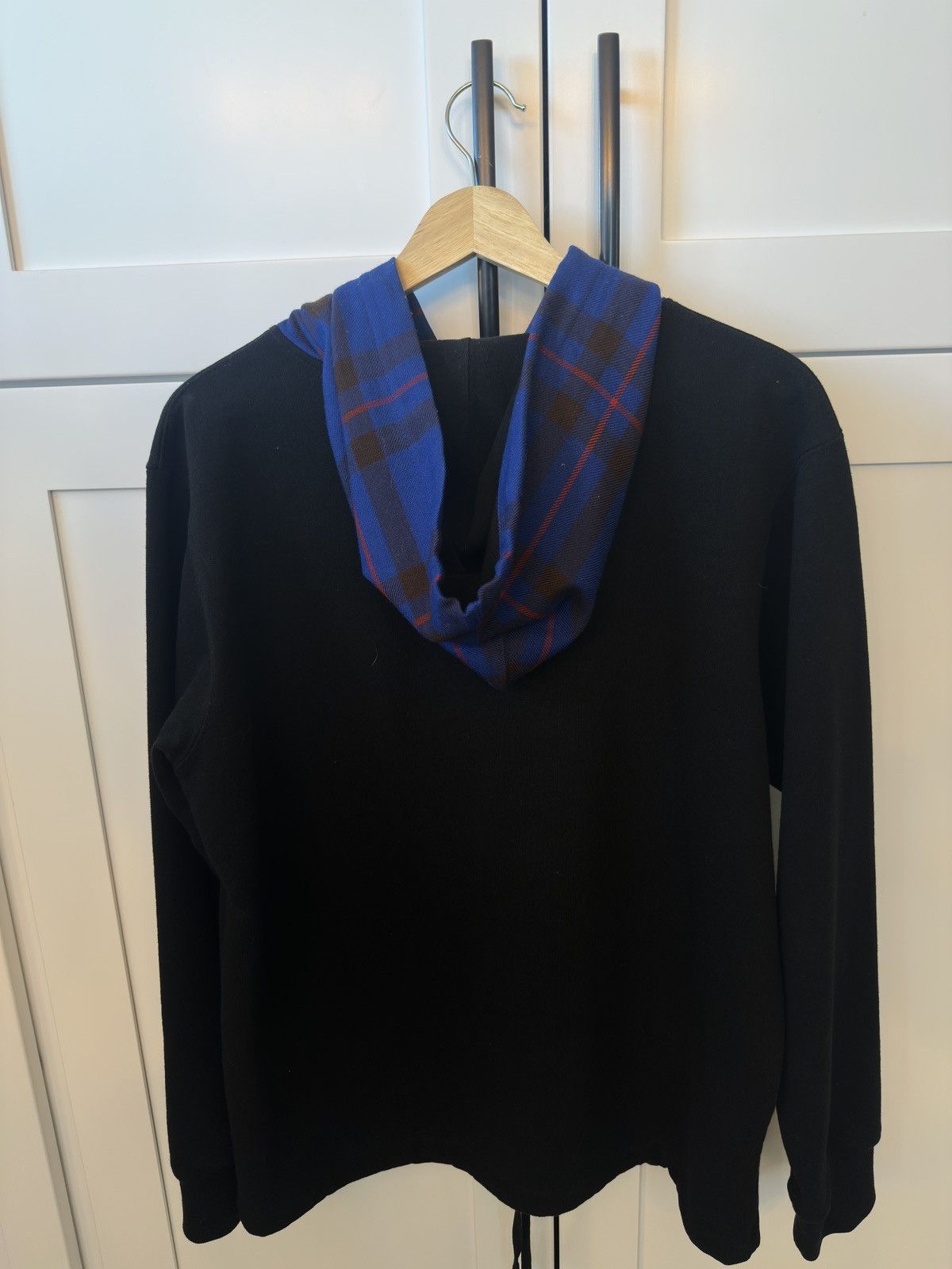 Comme des Garcons SHIRT × Supreme Comme Des Garcons Plaid Hooded Sweatshirt Size US M / EU 48-50 / 2 - 2 Thumbnail