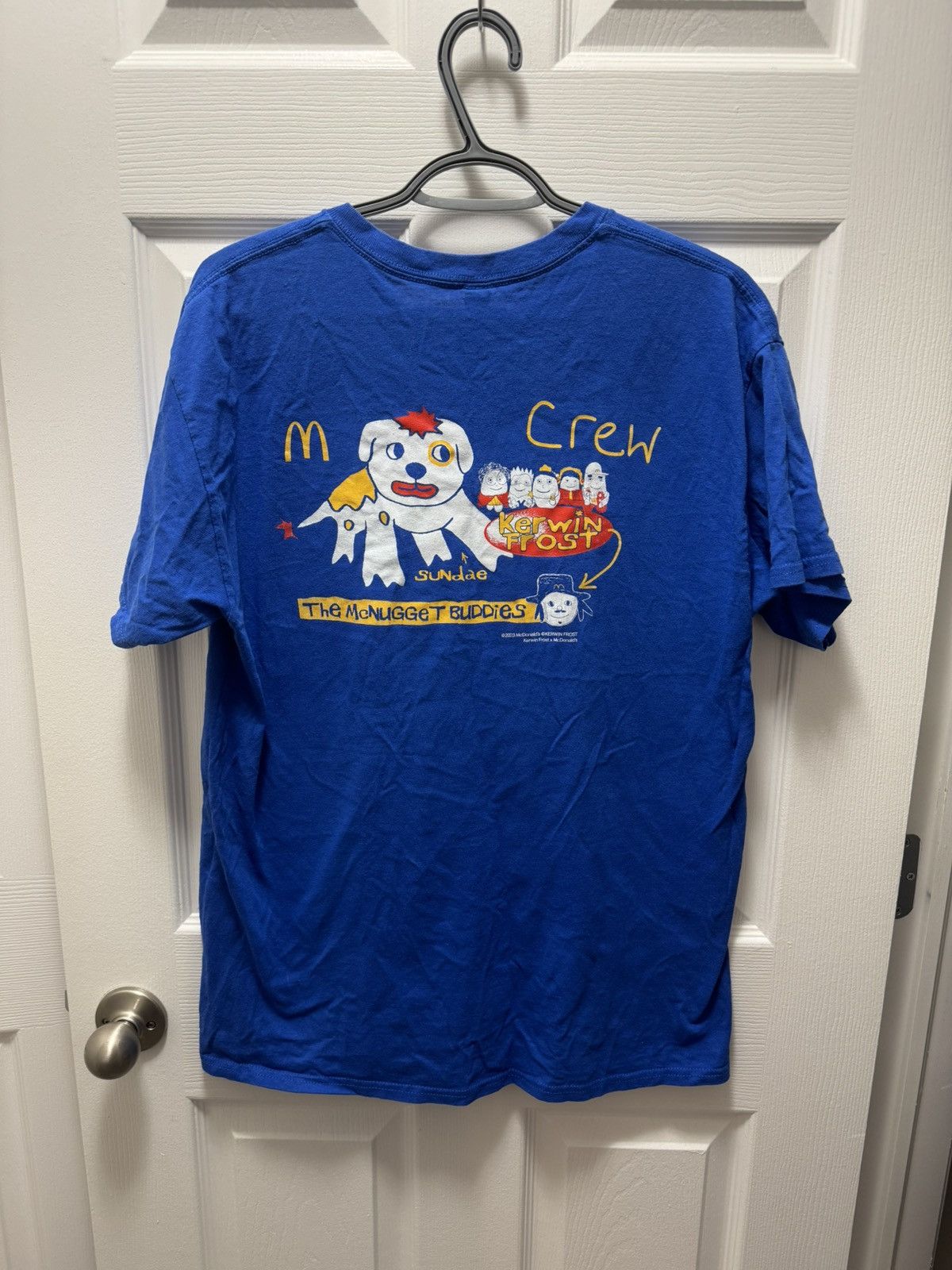 Asspizza × Gildan Kerwin Frost Mcdonalds Crew Mcnugget Buddies Gildan T-Shirt Size US L / EU 52-54 / 3 - 4 Thumbnail
