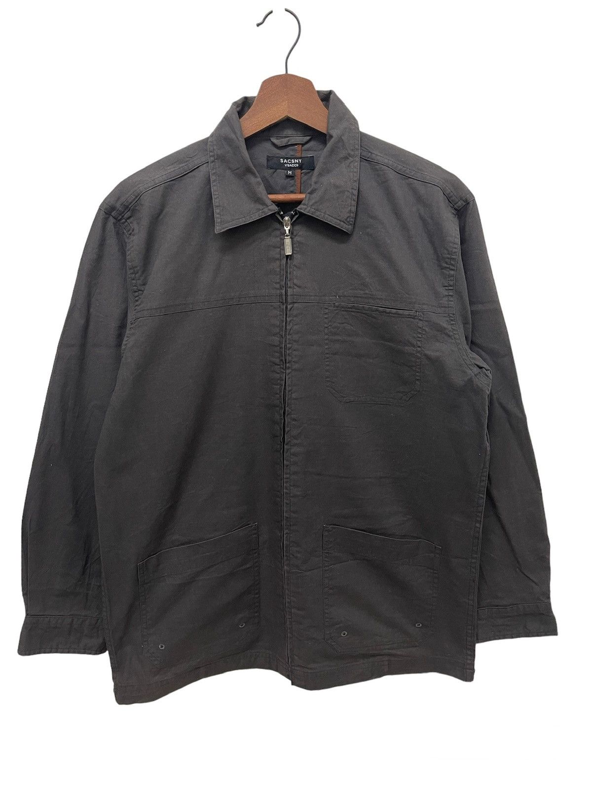 Japanese Brand Avant- Garde SACSNY Light Thin Jacket Yohji Yamamoto Japan Size US M / EU 48-50 / 2 - 1 Thumbnail