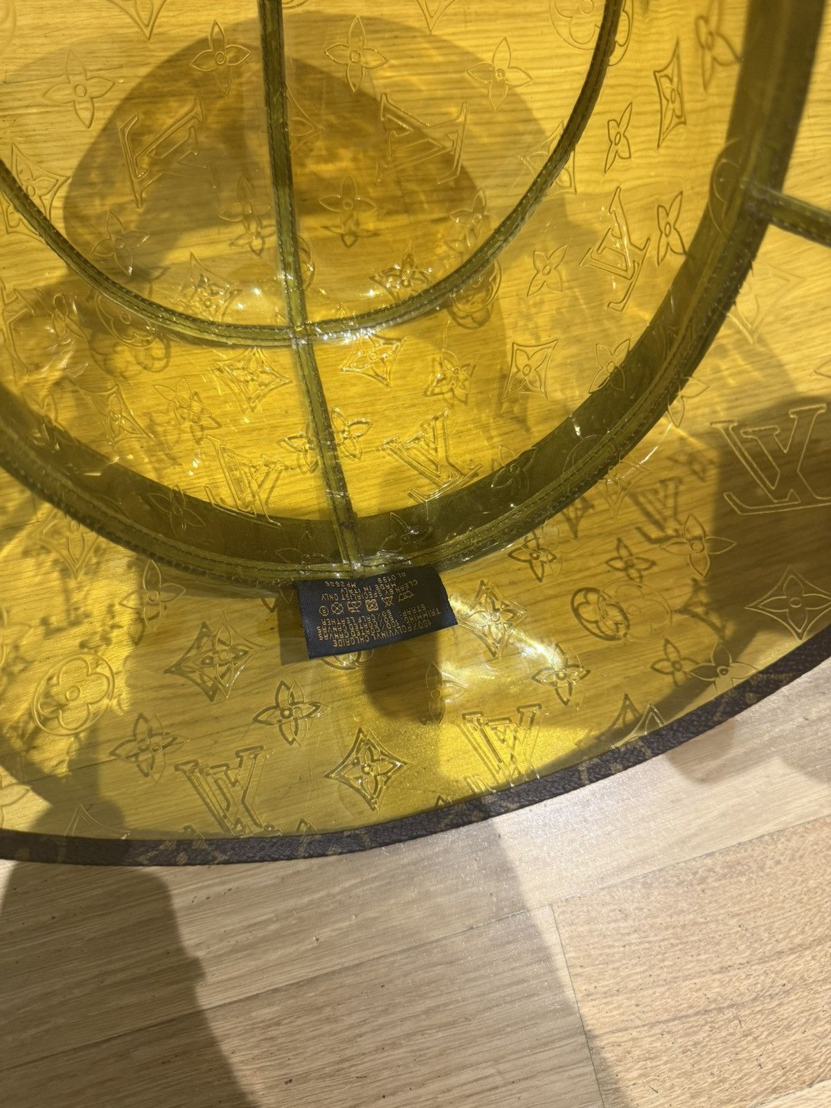 Louis Vuitton Louis Vuitton Bucket Hat Yellow Monogram (Rare Runway Piece) Size ONE SIZE - 15 Thumbnail