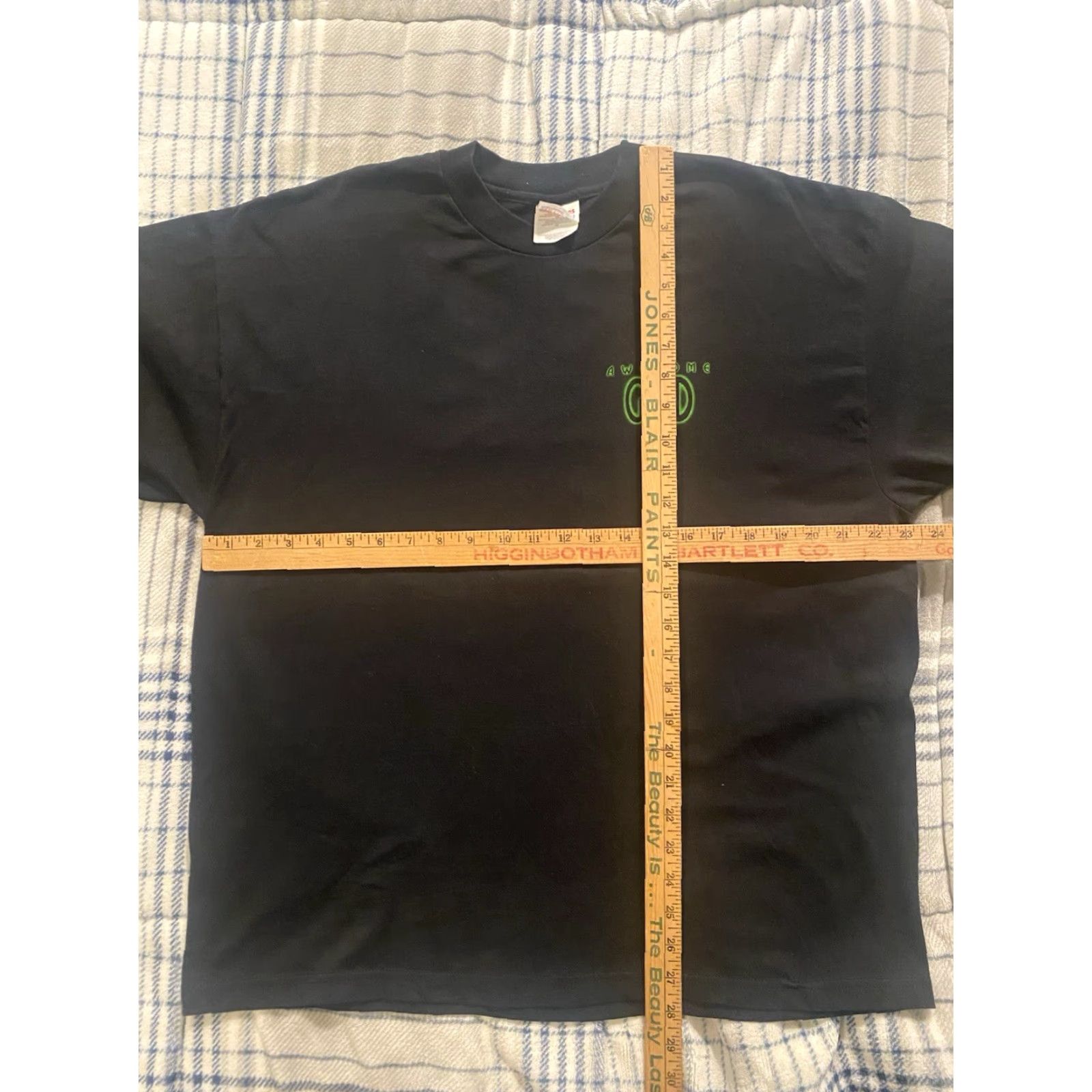 Hanes VINTAGE Hanes T-Shirt Men XL Black Heavyweight Crew Neck Short Sleeve Graphic Print Jesus Tee 90s World Size US XL / EU 56 / 4 - 5 Thumbnail