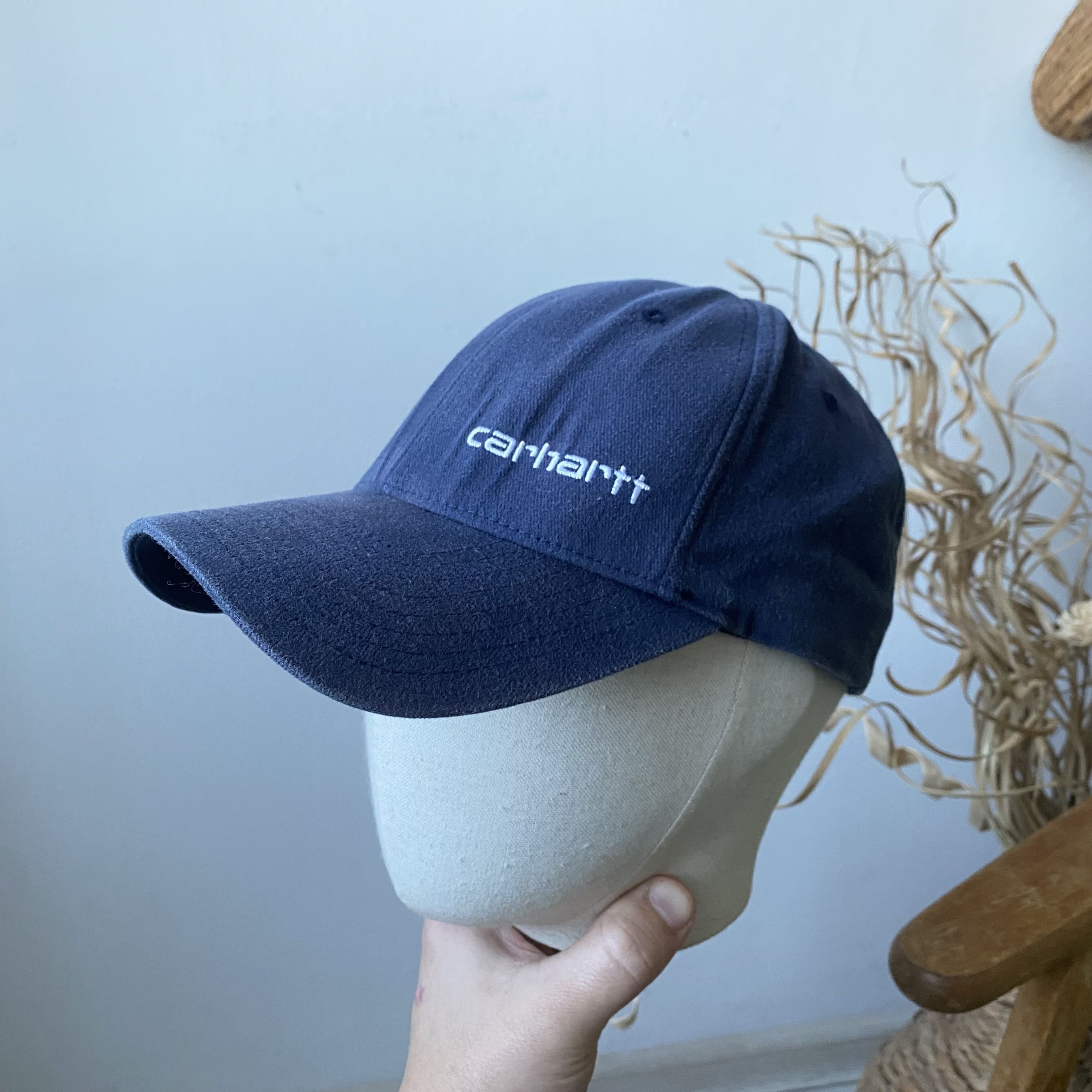 Carhartt 🛠️ Vintage Faded Carhartt cap Y2K Dad Hat Workwear Size ONE SIZE - 1 Thumbnail