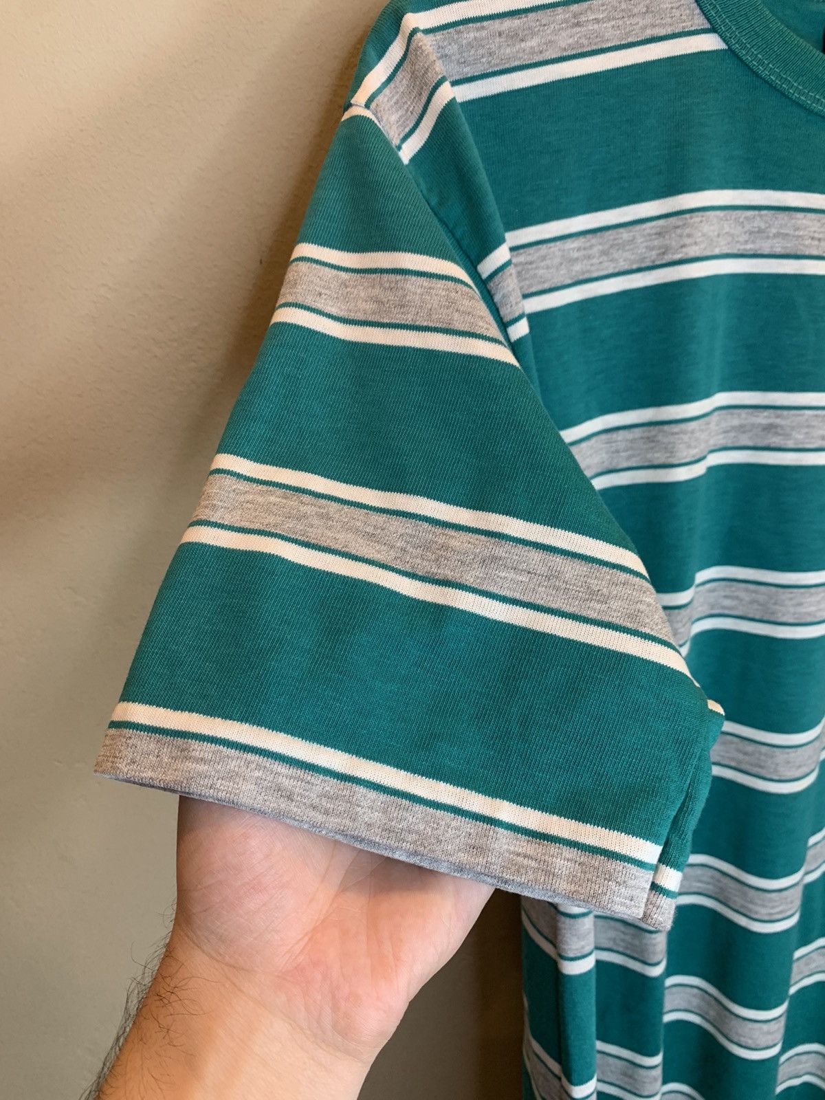 Vintage *RARE* Vintage Single Stitch Striped USA-Made Mervyn’s Shirt Size US L / EU 52-54 / 3 - 4 Thumbnail