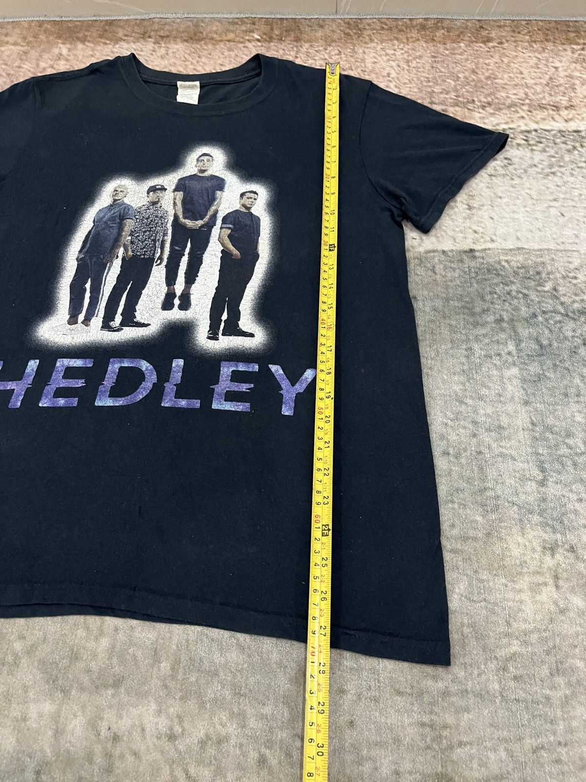 Band Tees × Vintage Hedley Hello World Tour Size US M / EU 48-50 / 2 - 3 Thumbnail