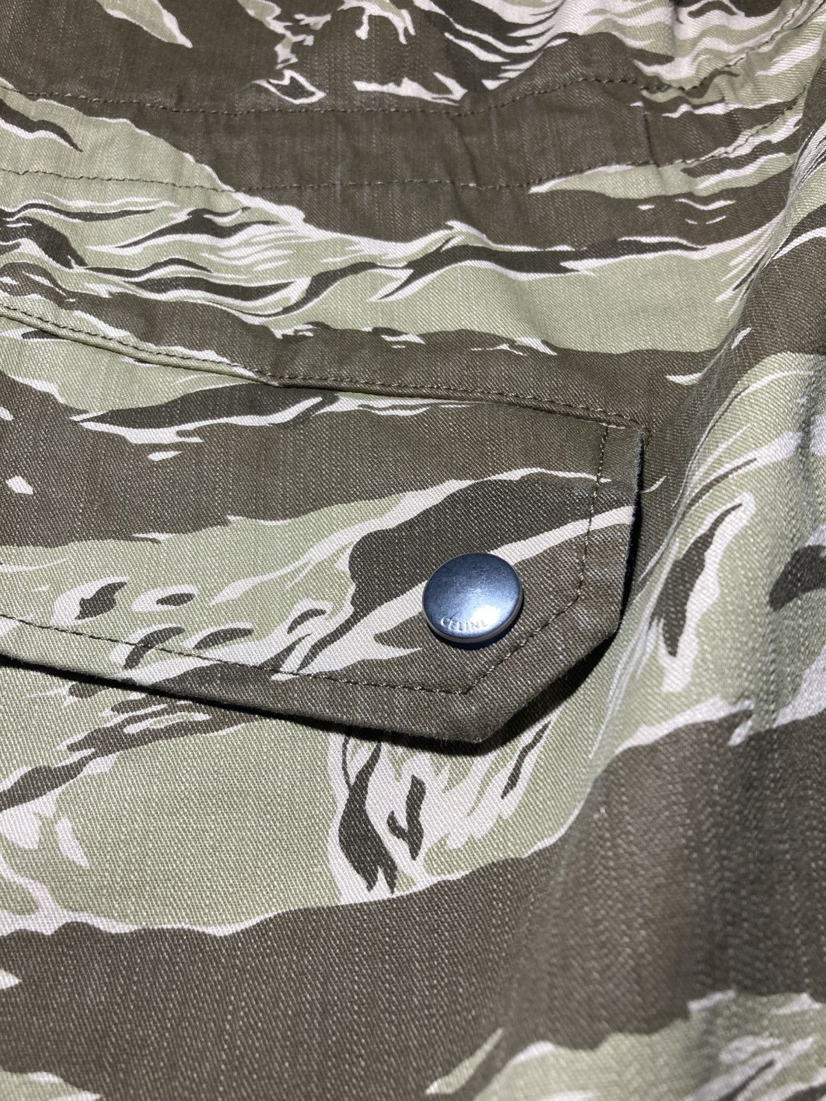 Celine SS20 Celine Tiger Camo Hooded Jacket 2020 Hedi Slimane Parka Size US M / EU 48-50 / 2 - 3 Thumbnail