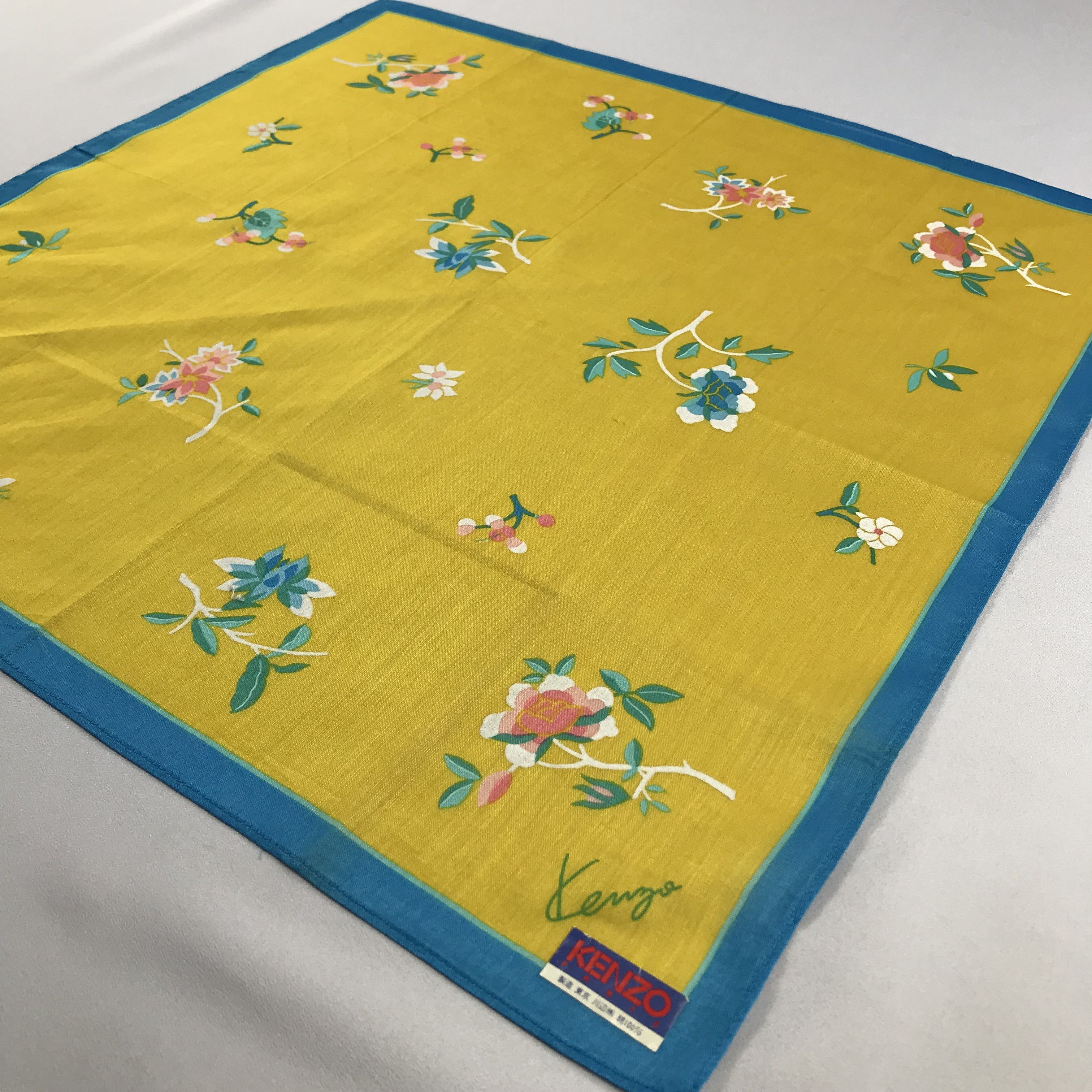 Kenzo Kenzo Handkerchief / Bandana / Neckerchief C646 Size ONE SIZE - 4 Thumbnail