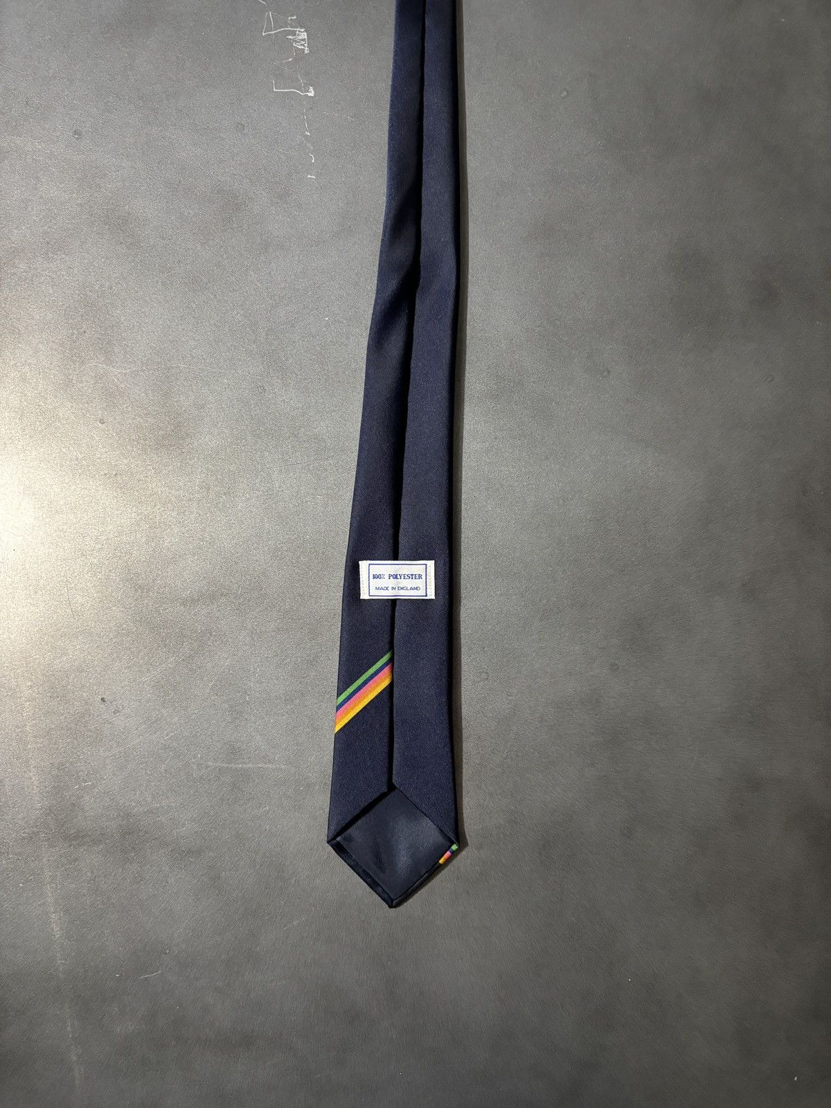 Vintage Vintage German Necktie Kleindienst Lawyer Uniform Stripe 80s Size ONE SIZE - 4 Thumbnail