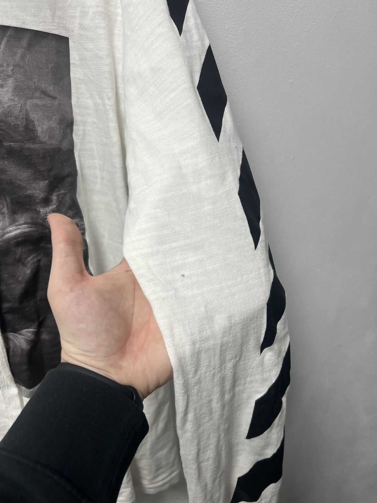 Off-White Off White Mona Lisa Long Sleeve Big Logo Mens Size US S / EU 44-46 / 1 - 13 Thumbnail
