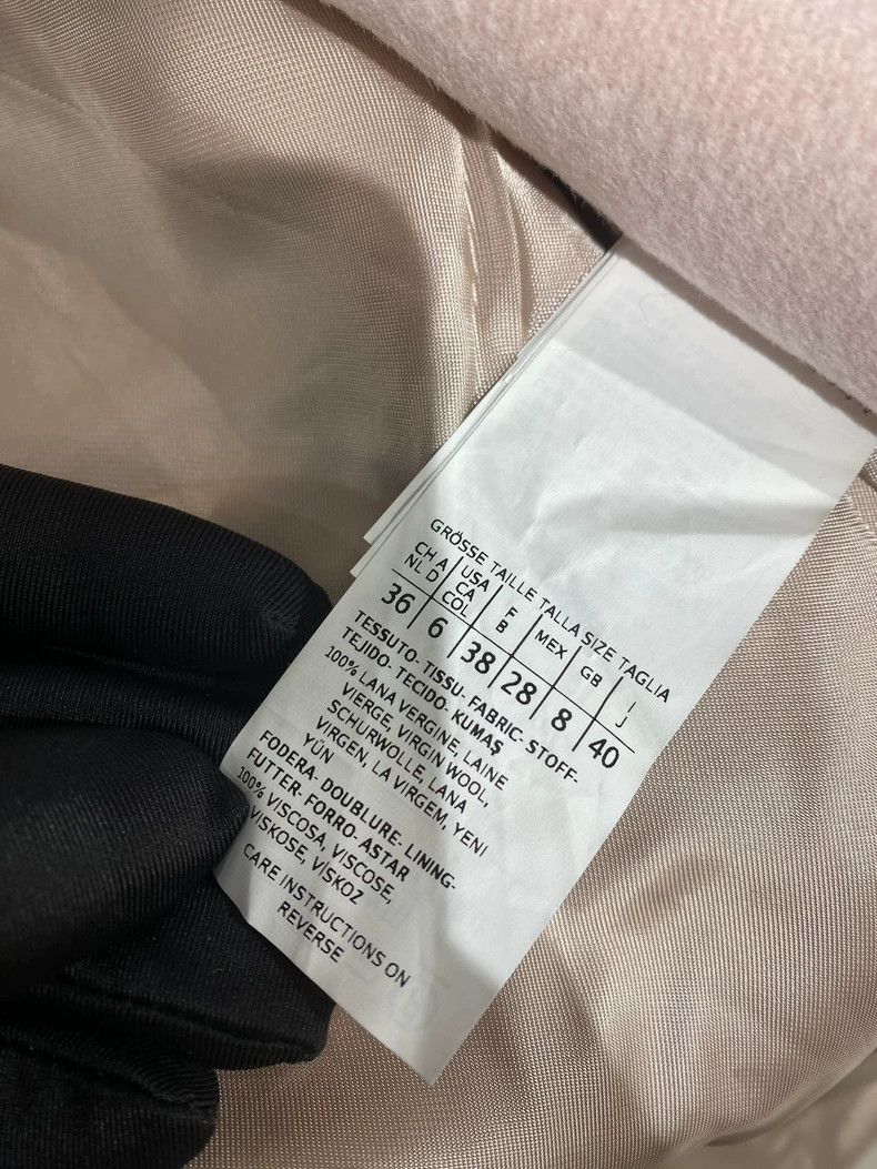 Max Mara Max Mara Mango Fox Hooded Wool Coat Size S / US 4 / IT 40 - 4 Thumbnail