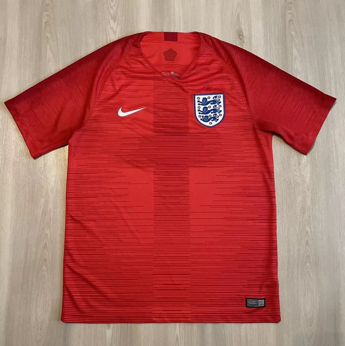 2018 WORLD CUP ENGLAND Nike Authentic Mens Medium
