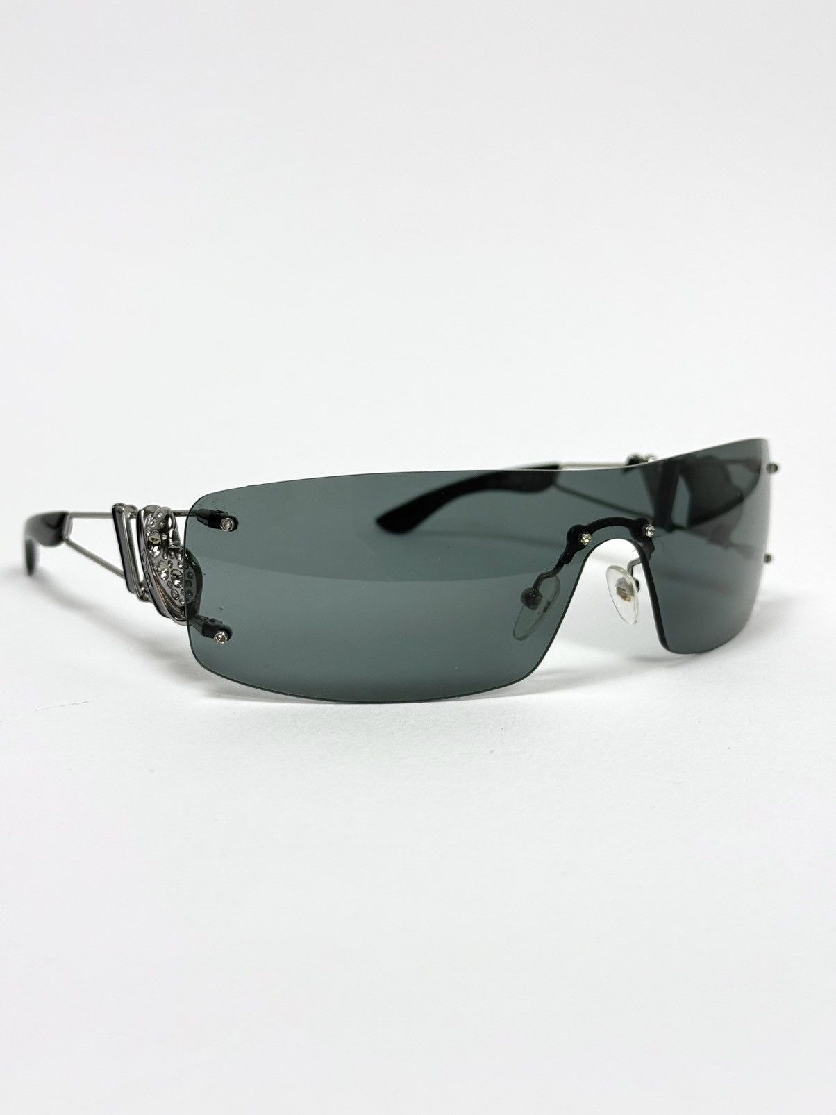 Dior Y2K DIOR HEART CORE MONOLENS SUNGLASSES Size ONE SIZE - 2 Thumbnail