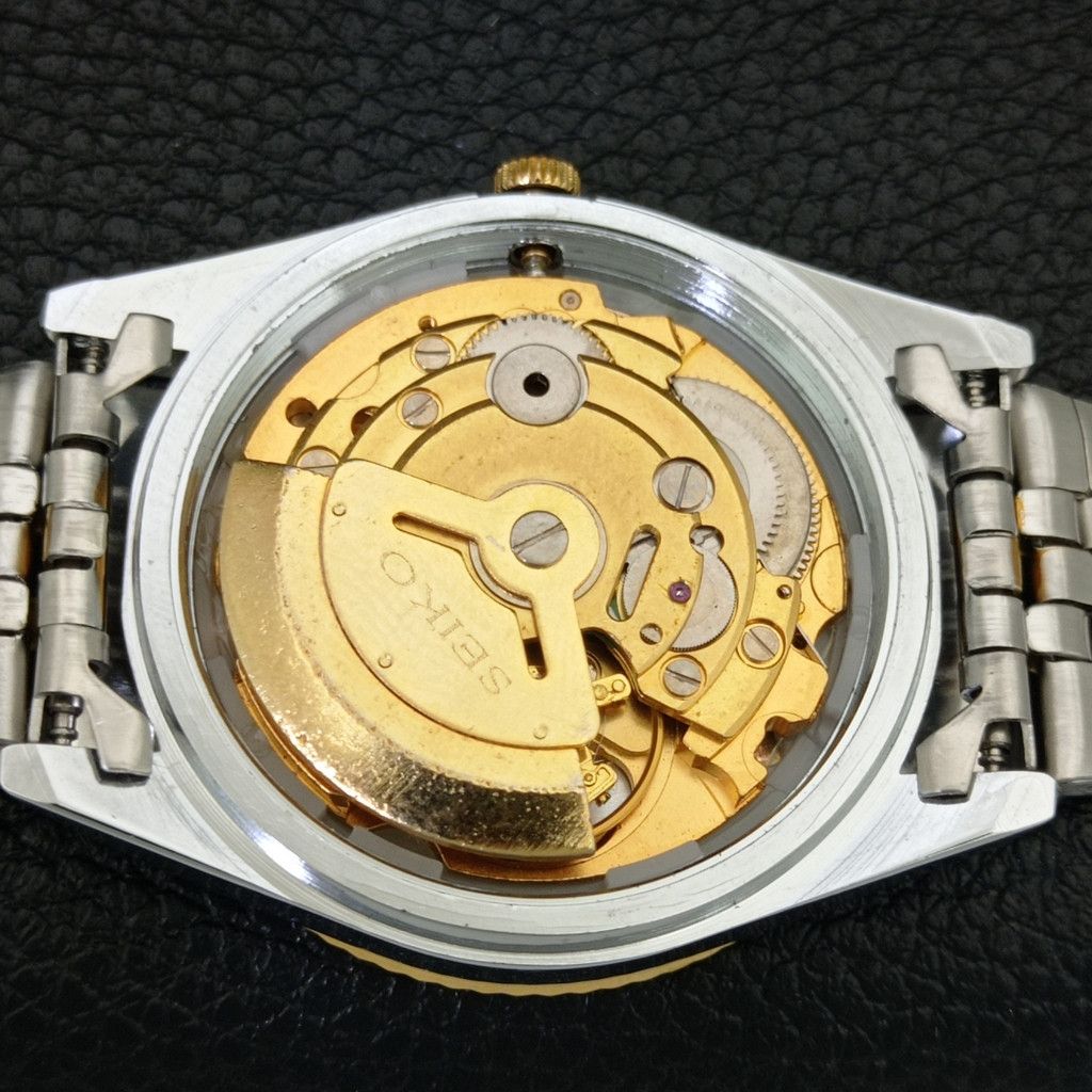 Seiko REFURBISHED VINTAGE SEIKO 5 AUTO JAPAN MENS WATCH a443185 Size 36 - 9 Thumbnail