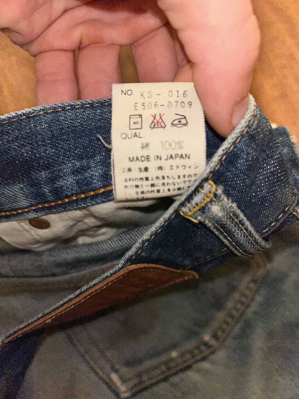 Edwin 505 XX SELVEDGE Size US 32 / EU 48 - 5 Thumbnail