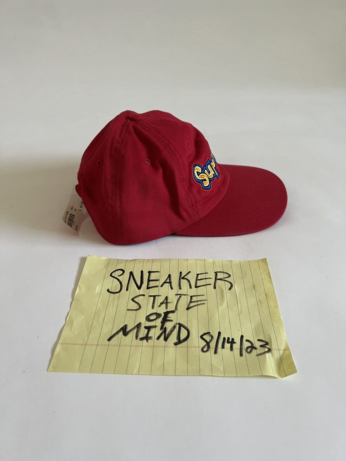 Supreme SUPREME GONZ LOGO 6 panel ss18 in red FAST SHIPPING Size ONE SIZE - 3 Thumbnail