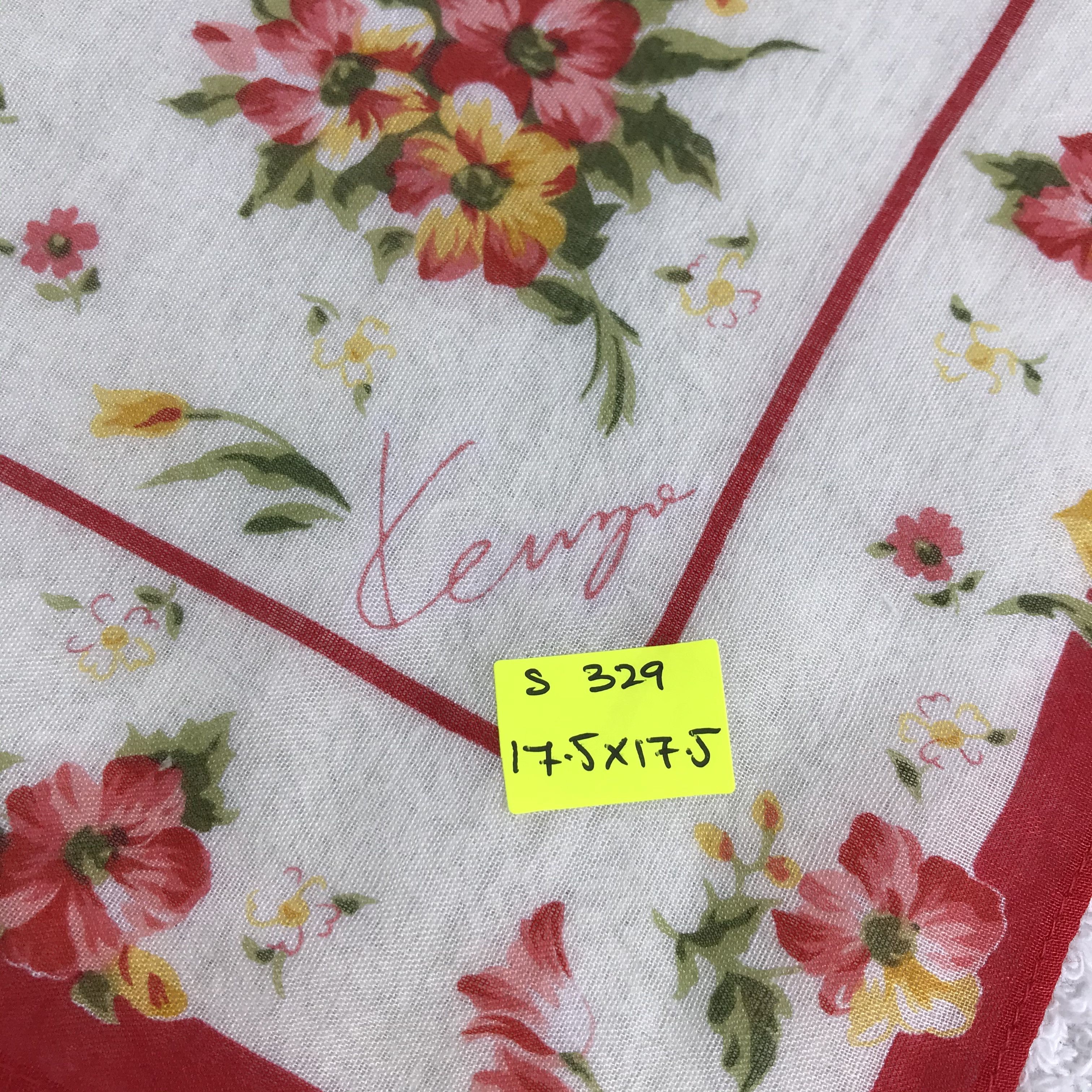 Kenzo × Vintage Kenzo Bandana / Handkerchief / Neckerchief - S329 Size ONE SIZE - 5 Thumbnail