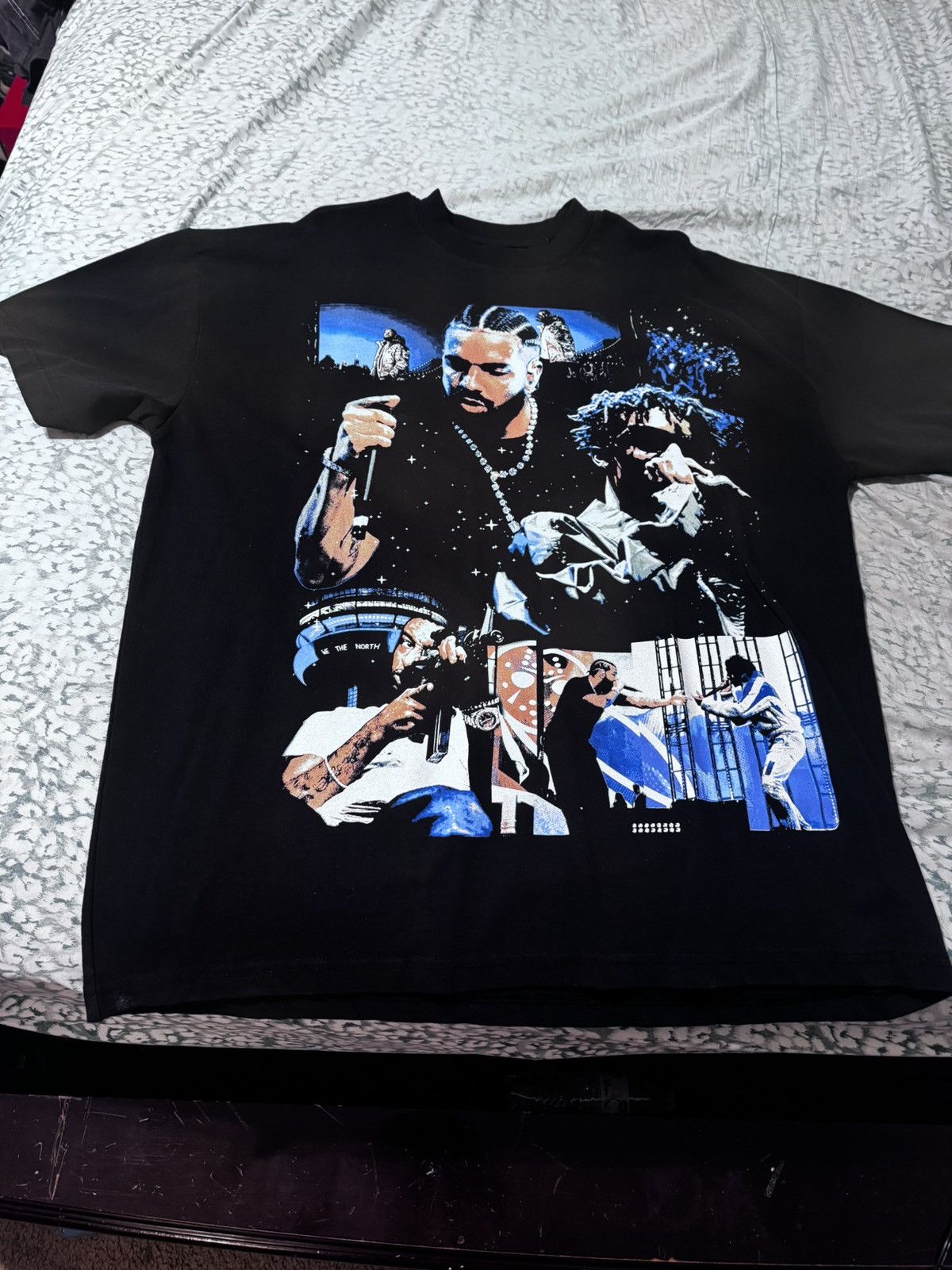 Sergio Calabasas Sergio Calabasas - Drake x 21 Savage Graphic T-Shirt Size US L / EU 52-54 / 3 - 1 Thumbnail