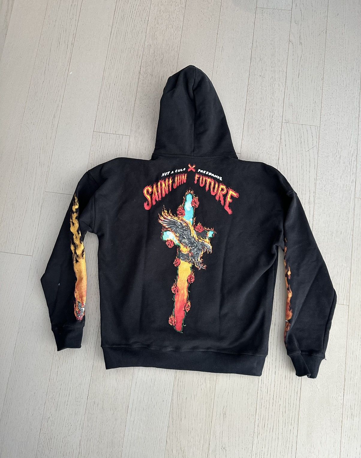 Future × Rap Tees Saint Jhn x Future Roses Collab T Shirt Christian Sex Club Size US M / EU 48-50 / 2 - 5 Thumbnail