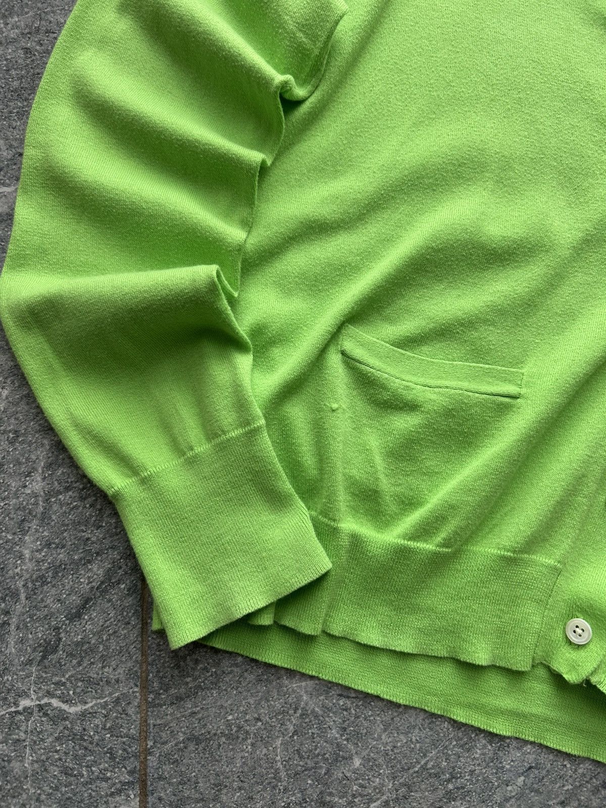 Polo Ralph Lauren Vintage sweatshirt cardigan green PRL polo Ralph Lauren Size S / US 4 / IT 40 - 2 Thumbnail