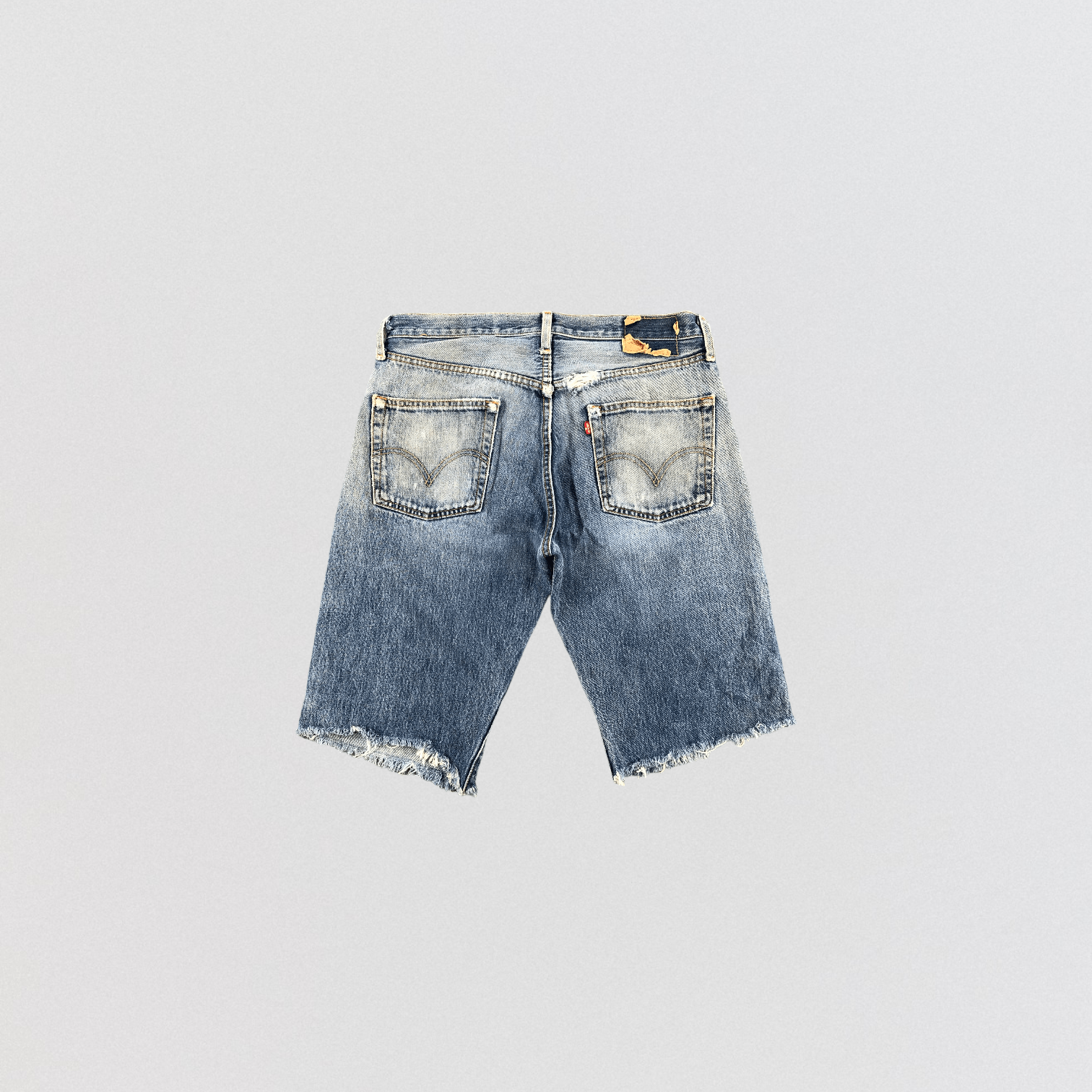 Levi's Vintage 90s Blue Wash Levis 501 Jeans-JM2090 Size 35" - 2 Thumbnail