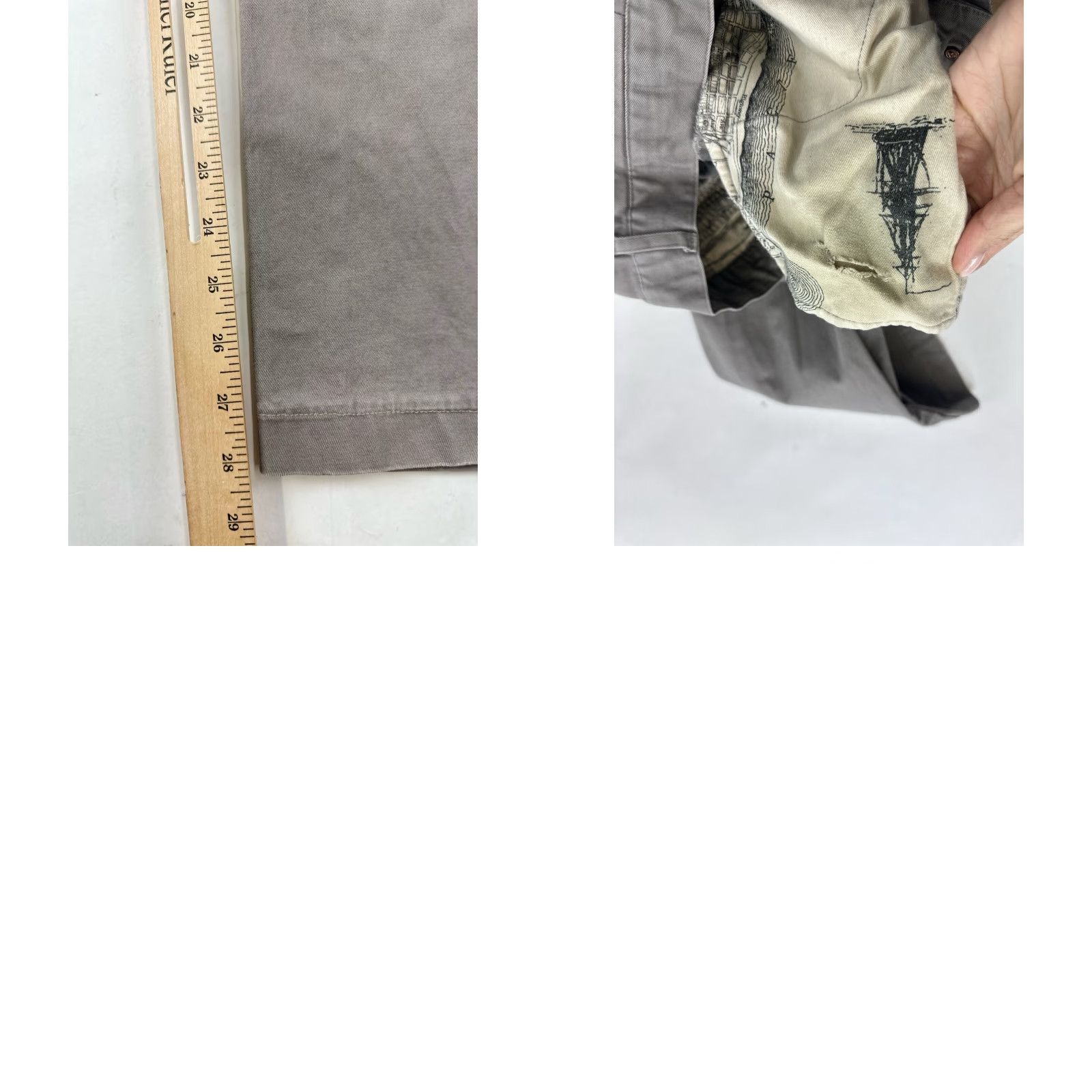 Taylor Stitch Taylor Stitch Pants Men’s 31 Khaki Chino Beige Regular Straight Inseam 28 Solid Flaws Size US 31 - 9 Thumbnail