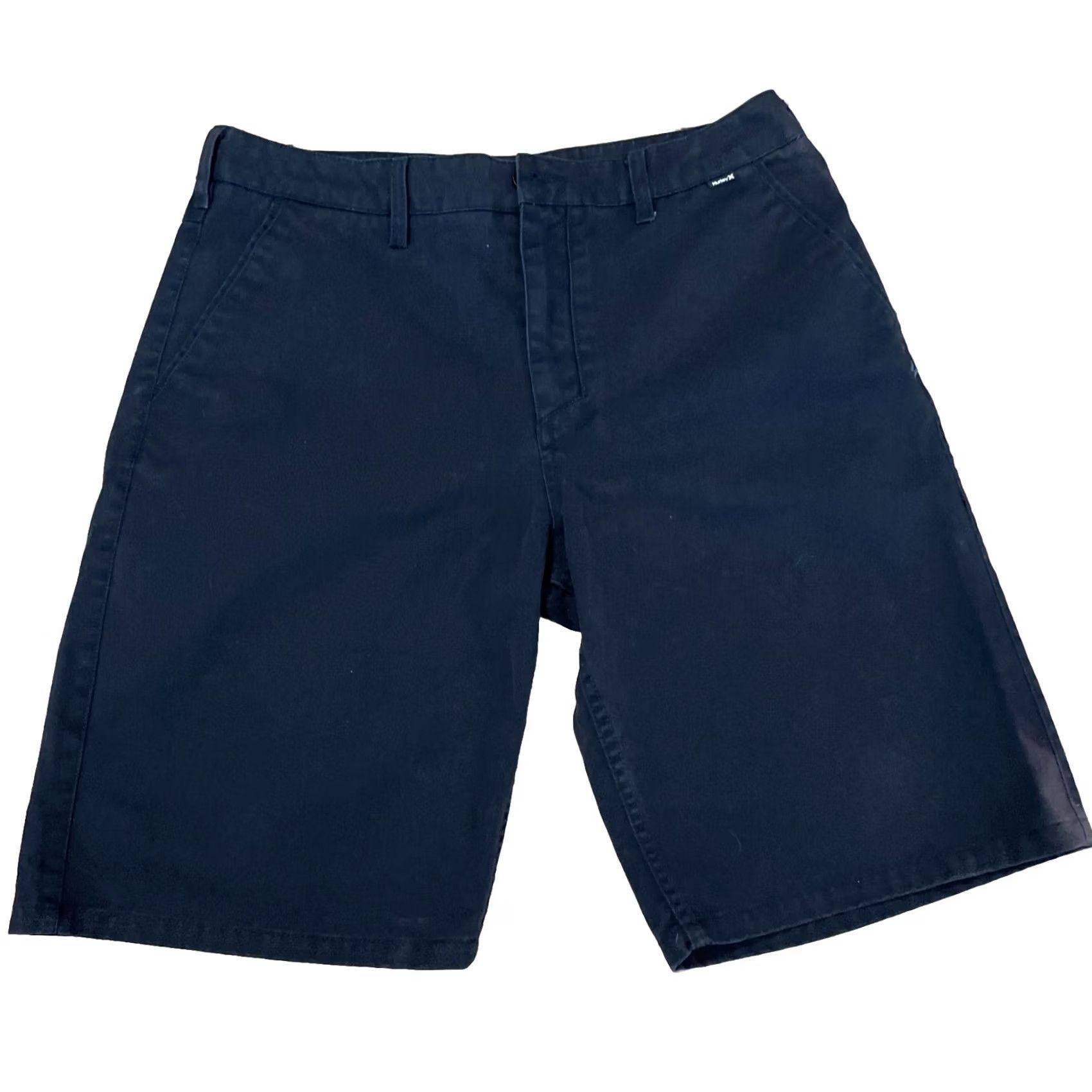 Hurley Hurley Shorts Men 32 Black Sun Bleached Thick Canvas Preppy Skate Surf Chino 32 Size US 32 / EU 48 - 5 Thumbnail