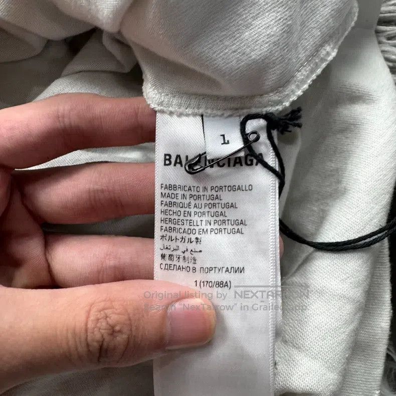 Balenciaga Balenciaga Manchester United white embroidered short sleev Size US S / EU 44-46 / 1 - 6 Thumbnail