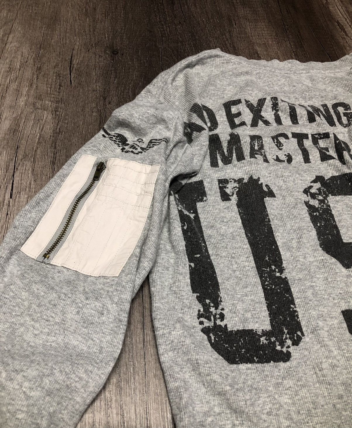 Vintage Vintage Real Masters Garment x Accomplish Long Sleeve Tshirt Size US M / EU 48-50 / 2 - 3 Thumbnail