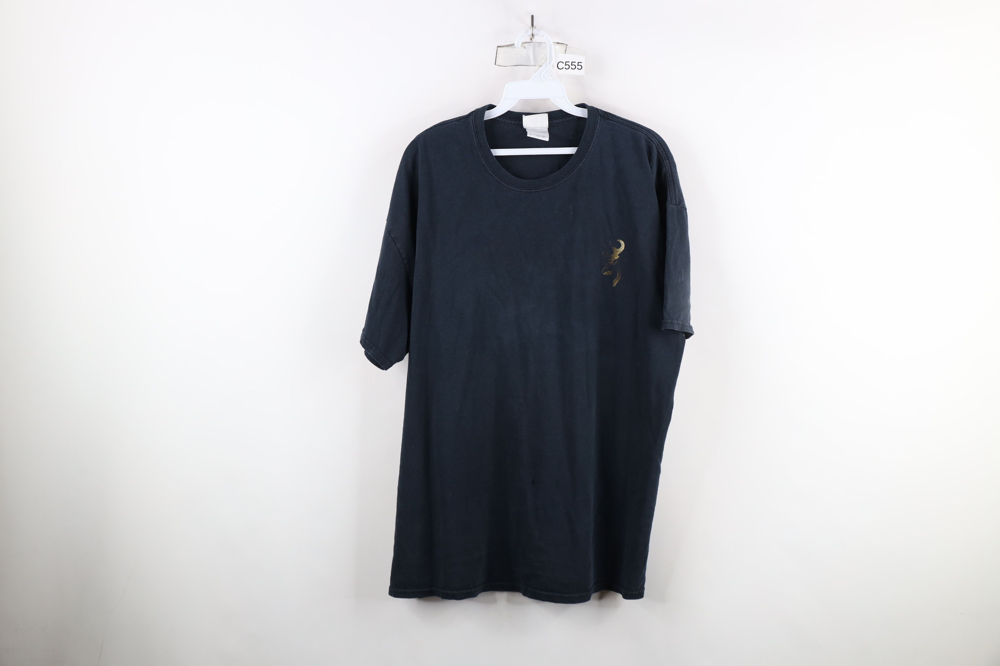 Vintage Vintage Browning Hunting Spell Short Sleeve T-Shirt Black Size US XL / EU 56 / 4 - 1 Thumbnail