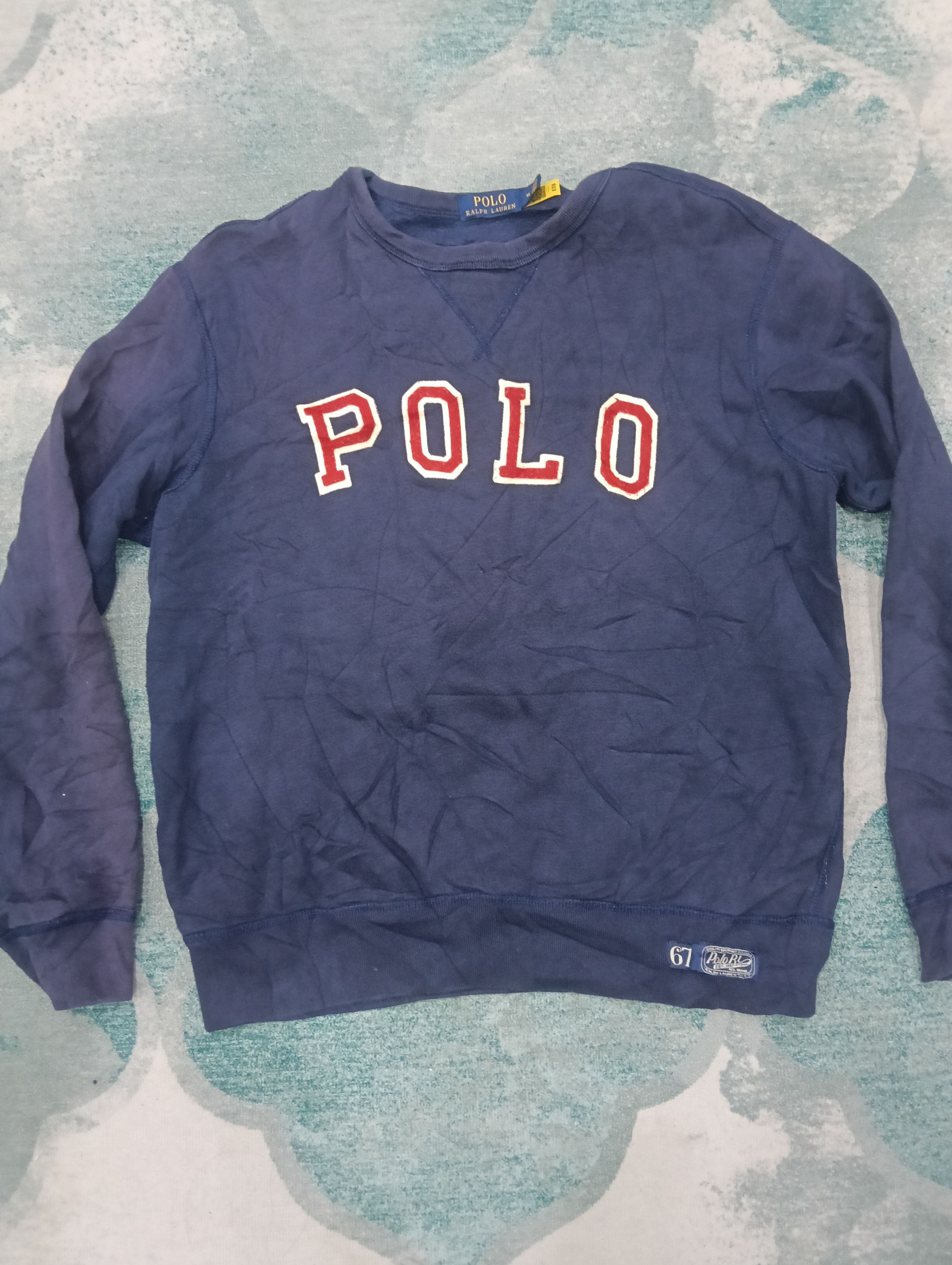 Polo Ralph Lauren Polo Ralph Lauren Spellout Sweat Size US M / EU 48-50 / 2 - 2 Thumbnail