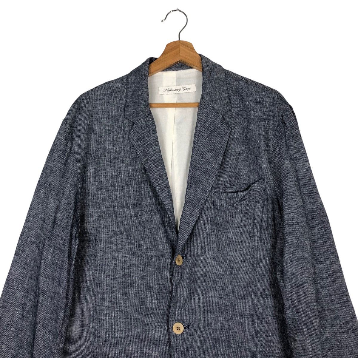 45rpm 🔥Hollander Long Jacket Indigo Sisoko Japan Made Biker Wear Size US M / EU 48-50 / 2 - 2 Thumbnail