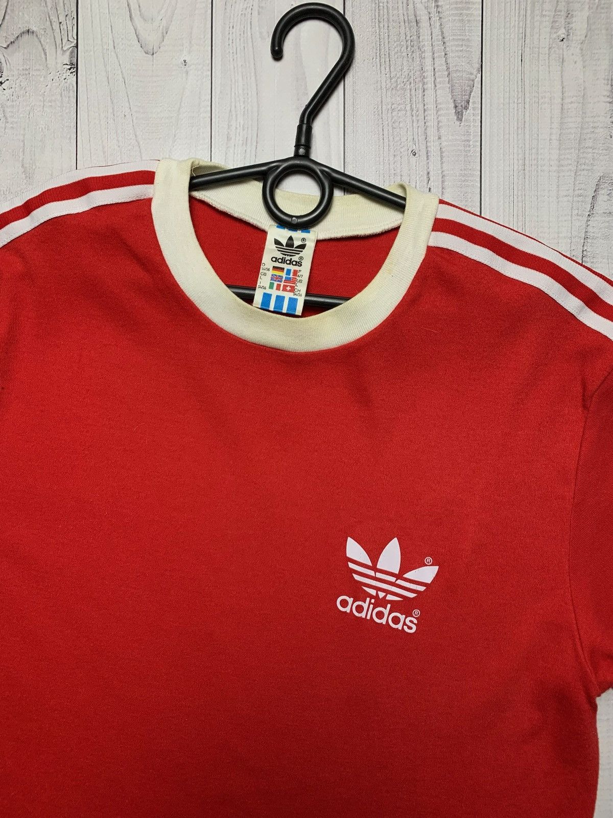Adidas × Vintage Vintage adidas originals retro jersey west Germany L Size US L / EU 52-54 / 3 - 2 Thumbnail