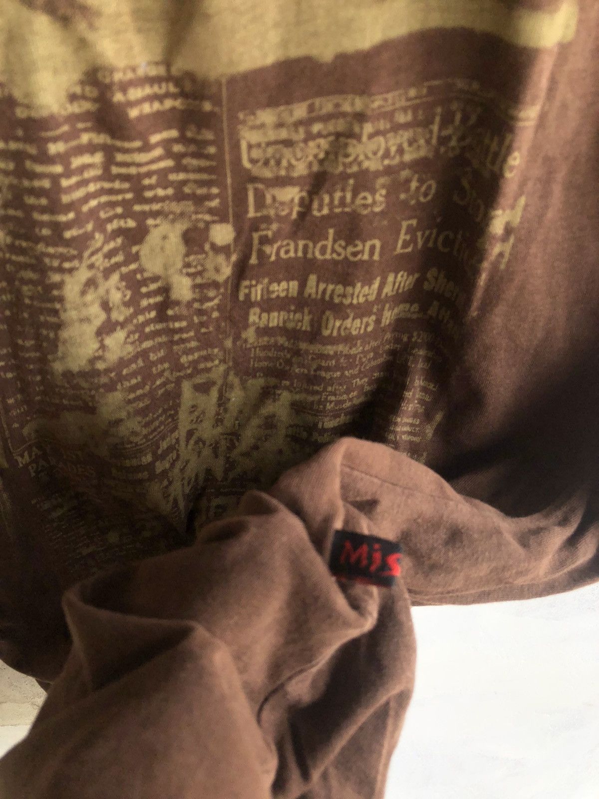 Hysteric Glamour Distressed Poem Misoka Rock Punk Style Size US S / EU 44-46 / 1 - 7 Thumbnail