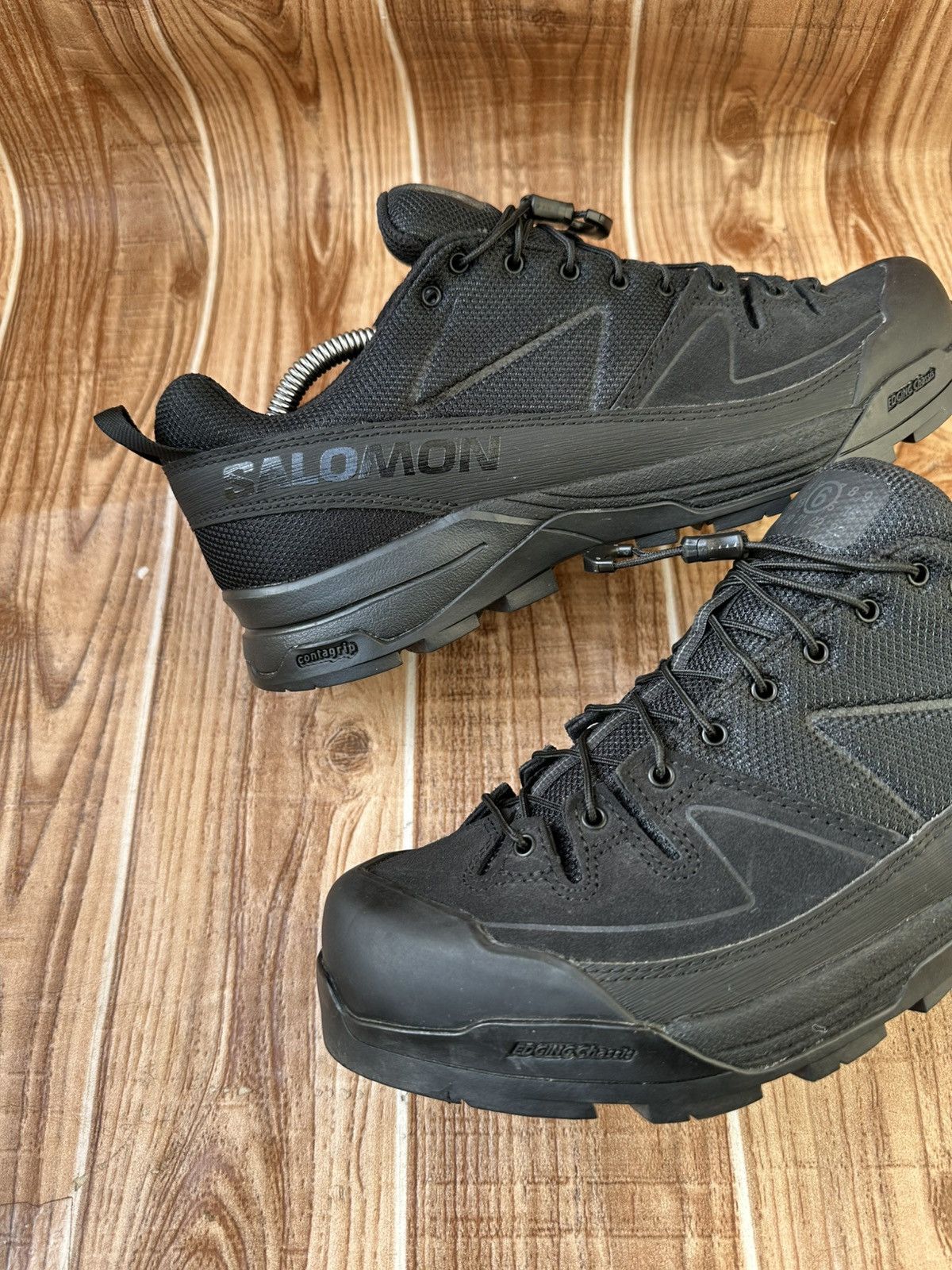 Maison Margiela × Salomon Maison Margiela x Salomon X-ALP Black Size US 9.5 / EU 42-43 - 9 Thumbnail