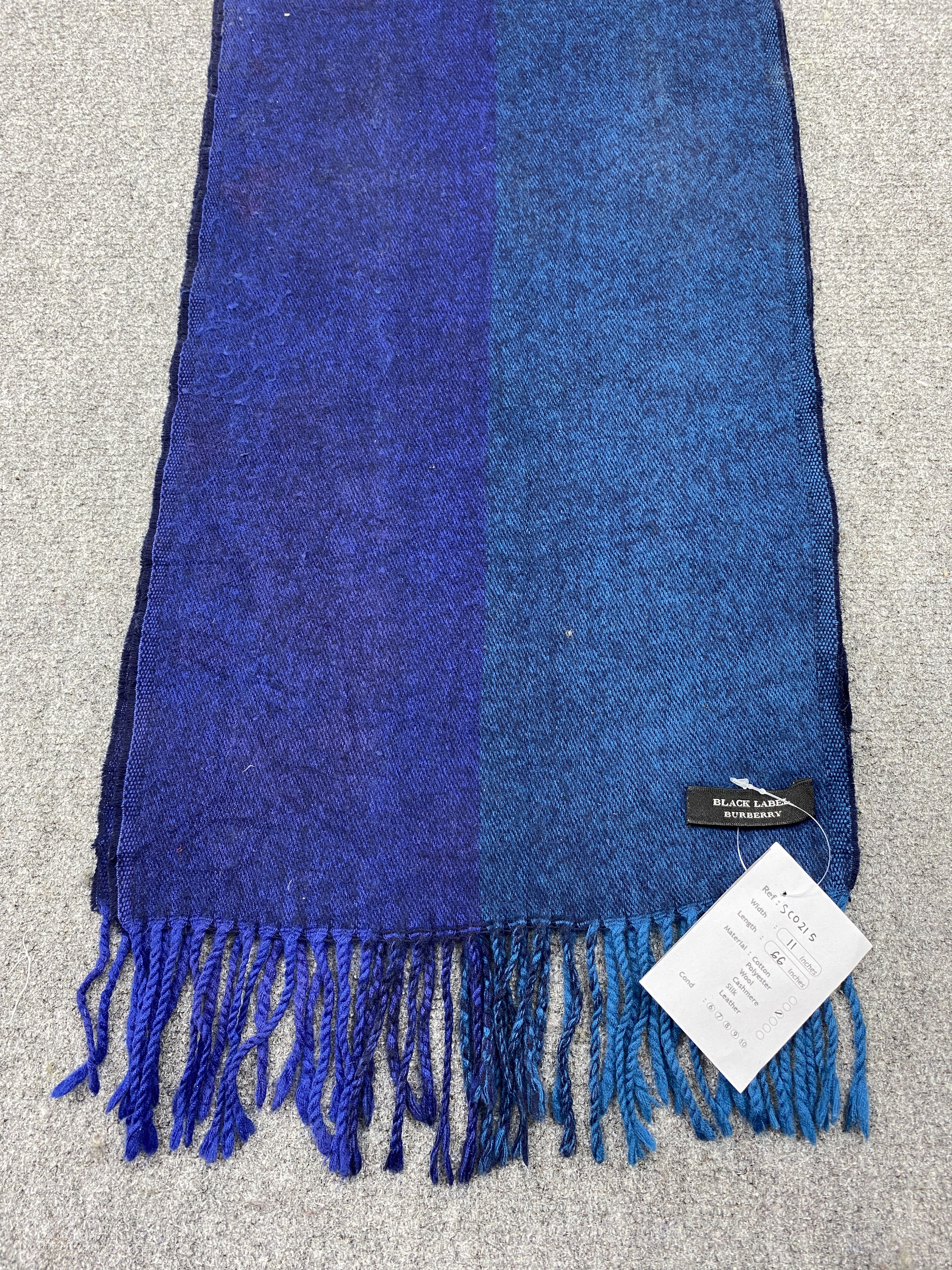 Burberry Black Label Burberry Scarf / Muffler / Neckwear SC0215 Size ONE SIZE - 8 Thumbnail