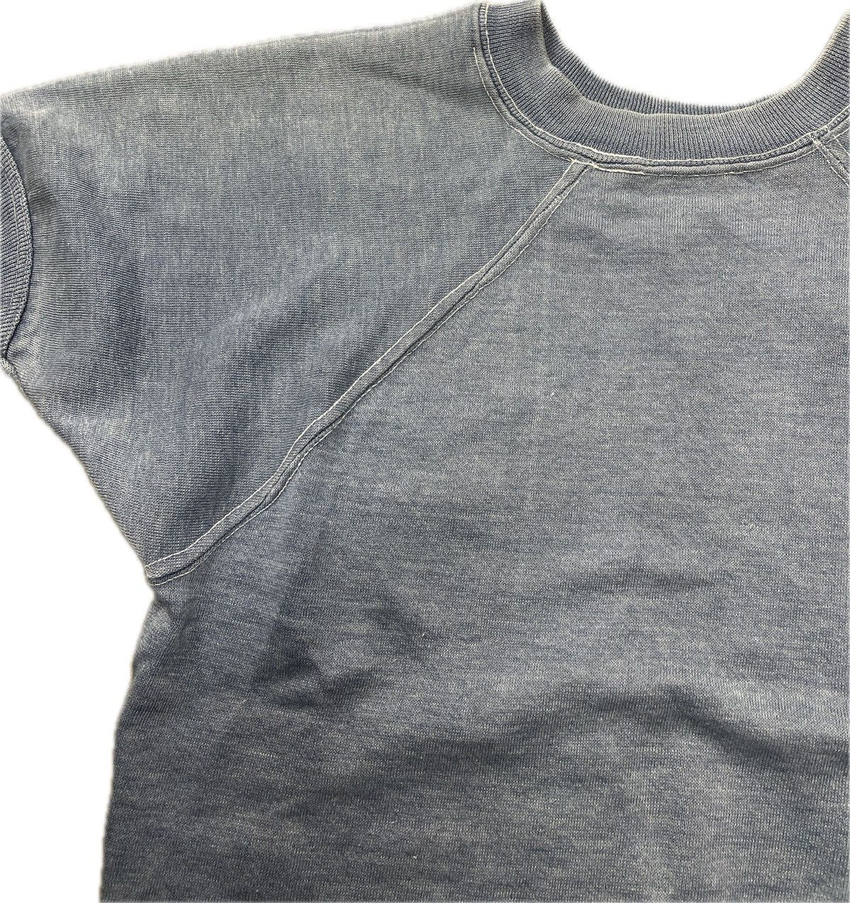 Champion × Vintage 70’s Short Sleeve Sweatshirt Pale Blue Size US S / EU 44-46 / 1 - 2 Thumbnail