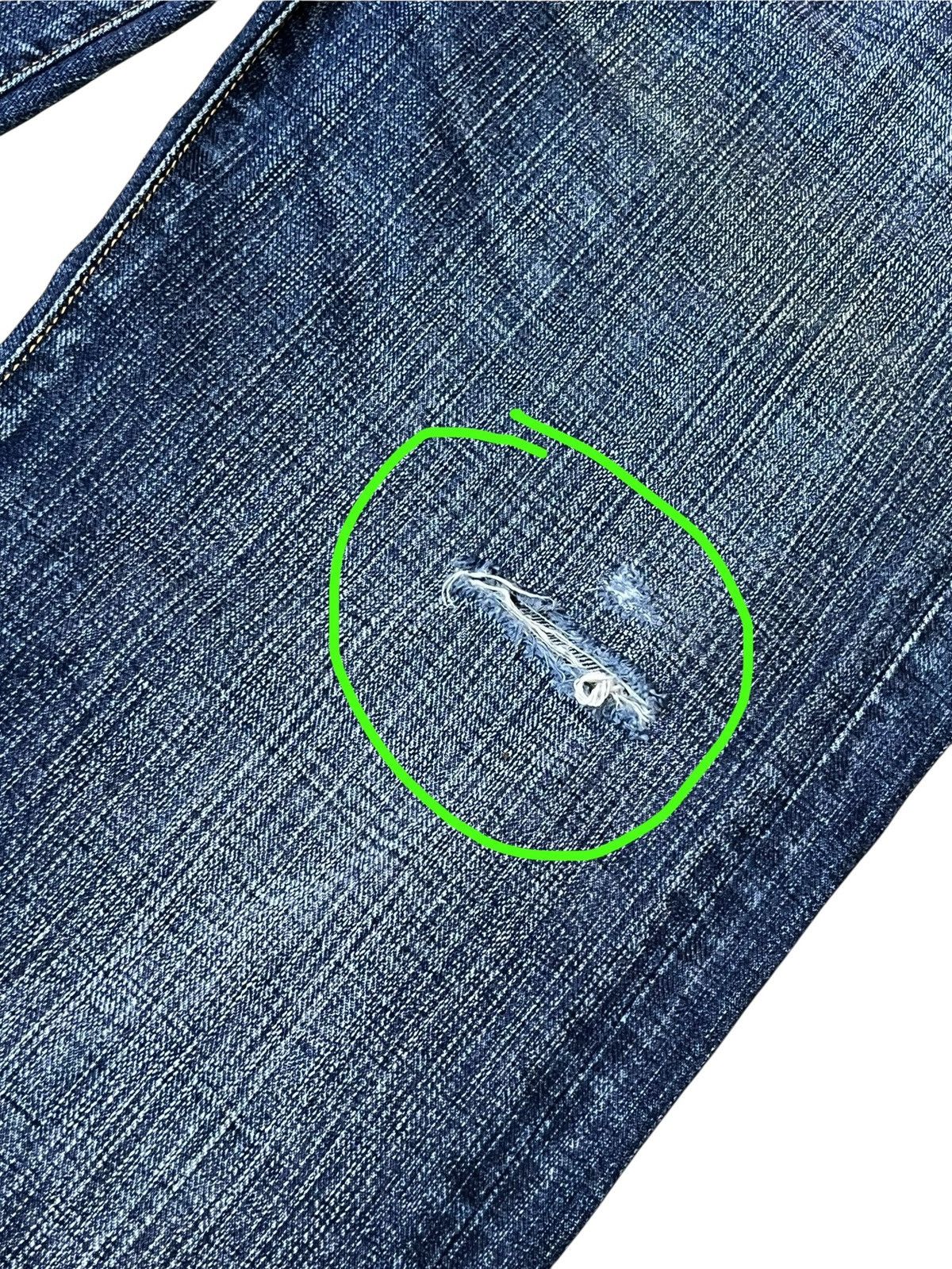45rpm r.i.p🔥Vintage 45RPM STUDIO ripped made in japan jeans Size US 34 / EU 50 - 6 Thumbnail