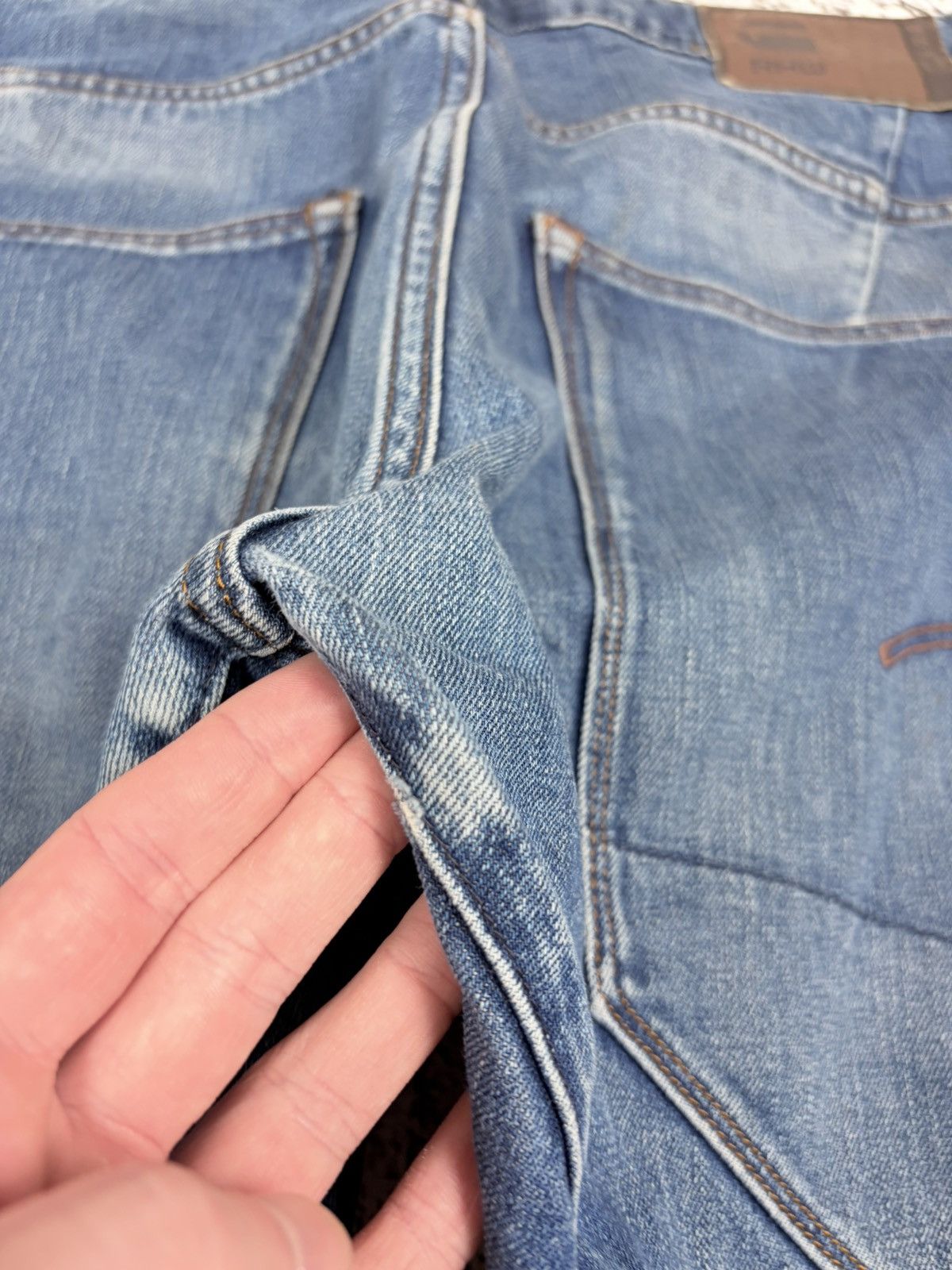 G-Star G-Star RAW Type C 3D Loose Tapered Denim Jeans Blue W34 L32 Size US 34 / EU 50 - 6 Thumbnail