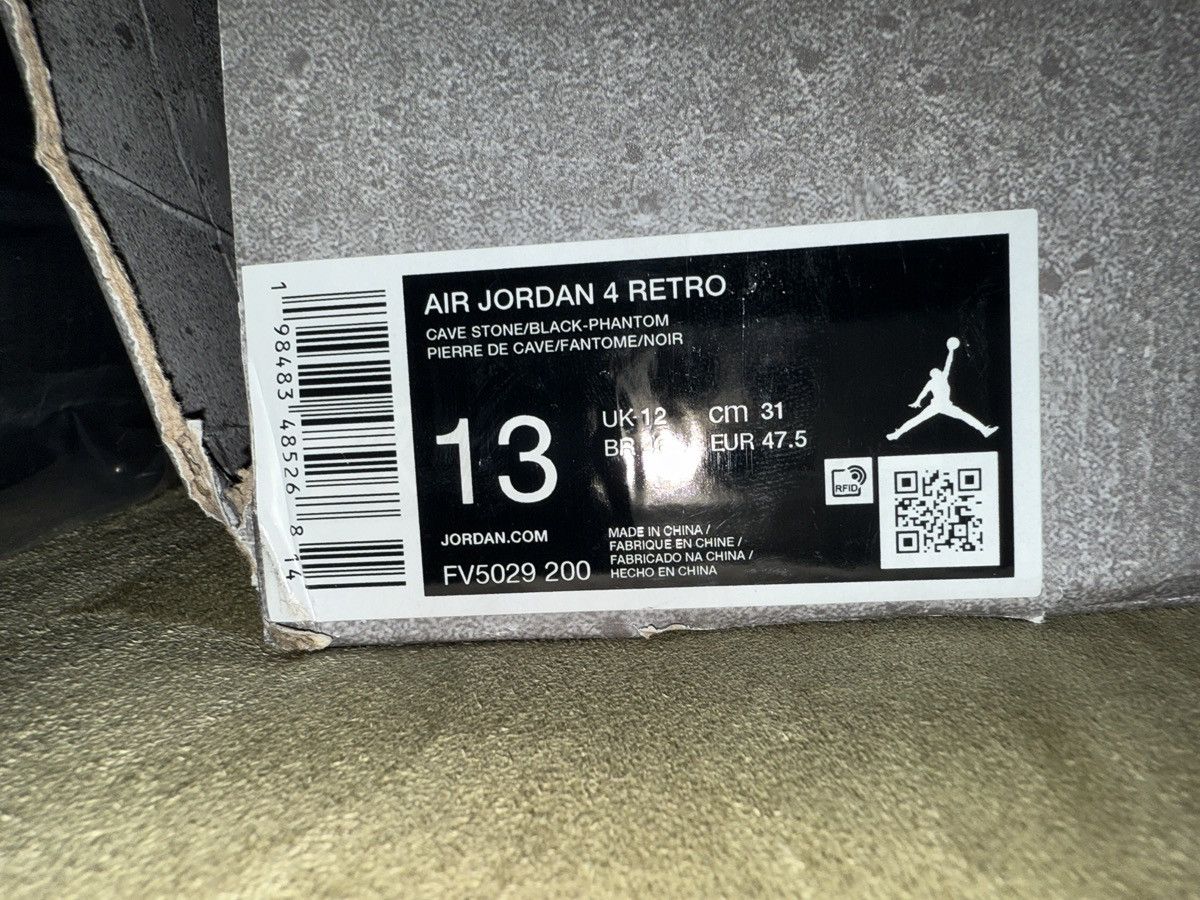 Jordan Brand Nike Air Jordan 4 “Cavestone” mid New w/Box! size 13 men’s Size US 13 / EU 46 - 3 Thumbnail