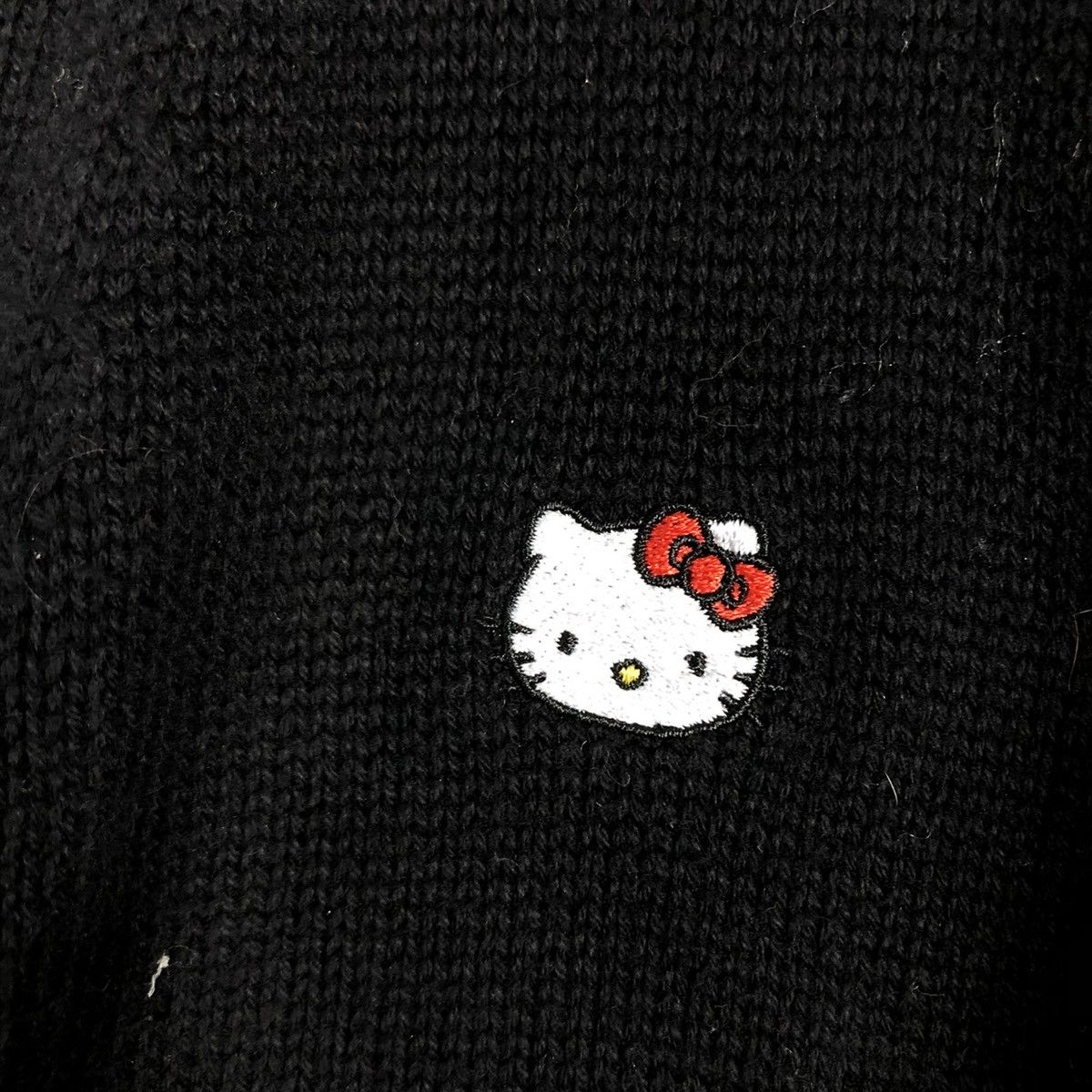 Cartoon Network 🔥VINTAGE RICH BLACK CARDIGAN JACKET HELLO KITTY CARTOON Size US L / EU 52-54 / 3 - 17 Thumbnail